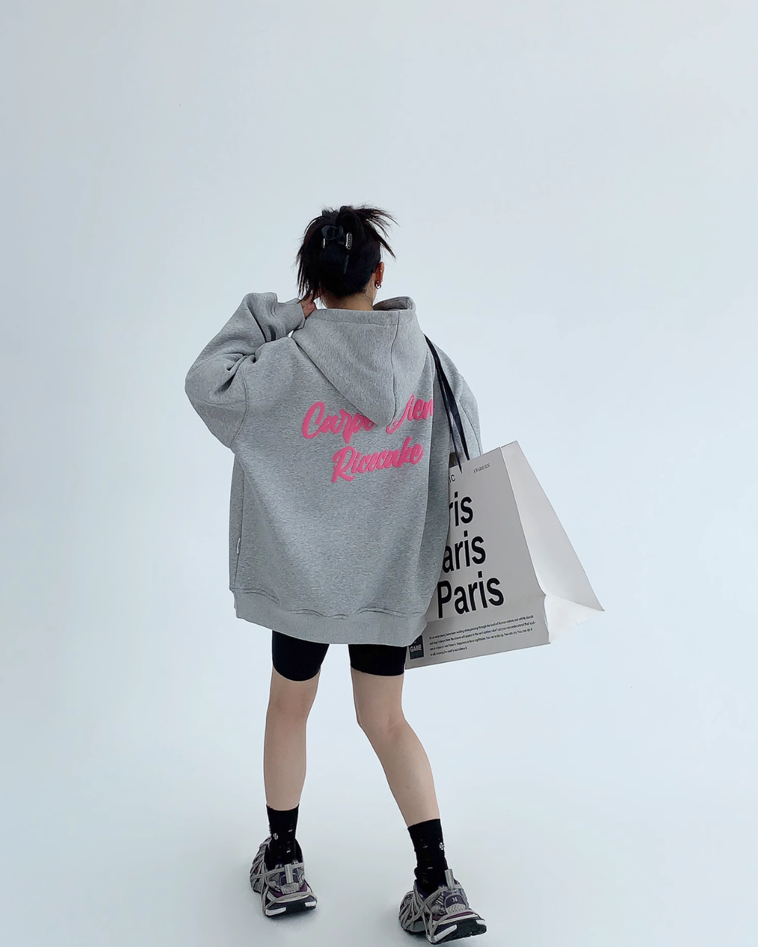 Pink Carpe Diem Script Hoodie