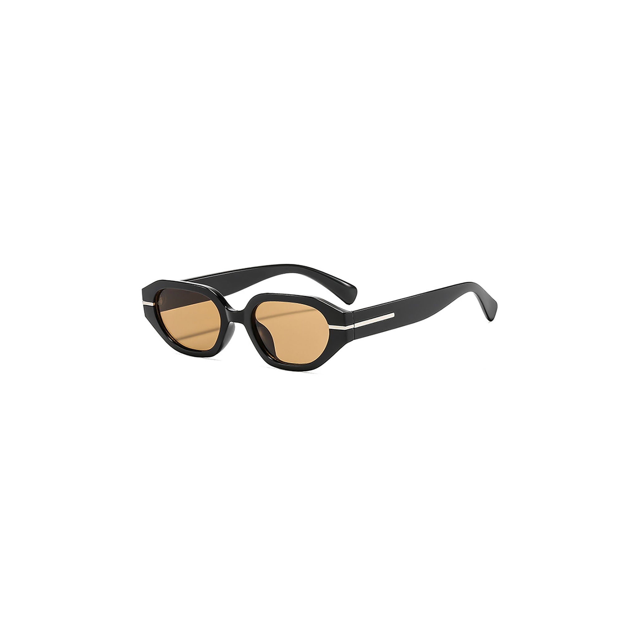 Chunky Translucent Oval Sunglasses - view 1