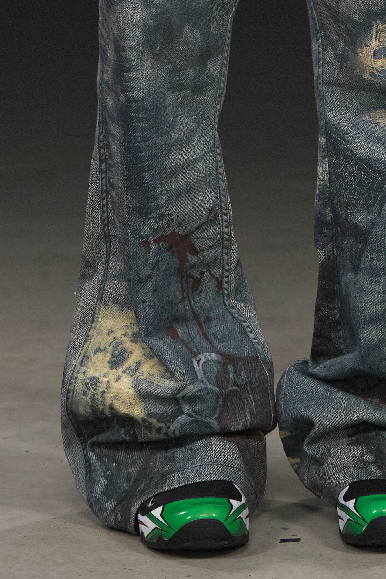 Paisley Flare Jeans