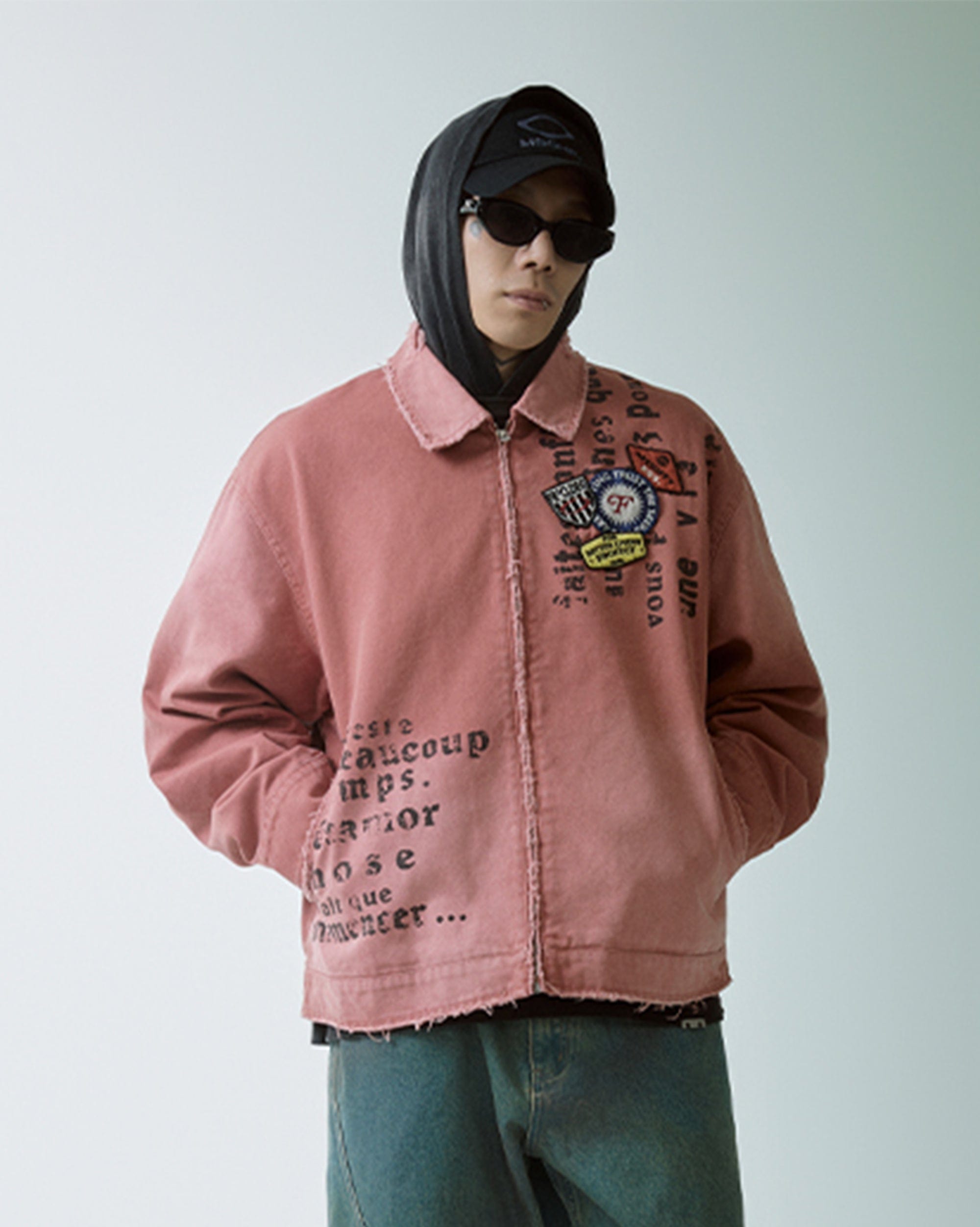 Chaqueta de mezclilla streetwear