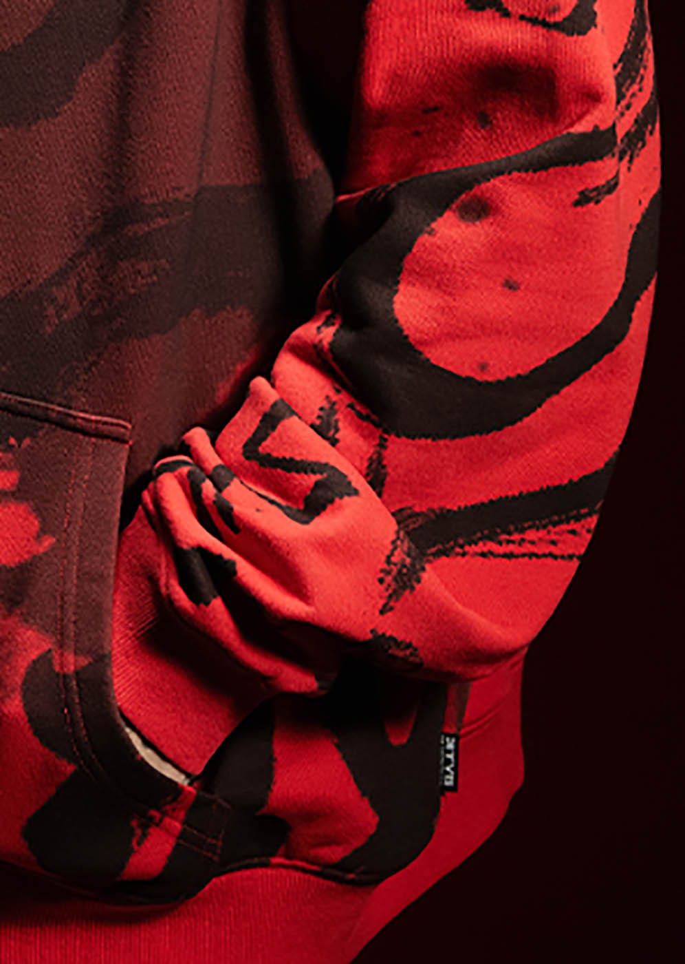 Chinesischer Kalligraphie Druckzahnhaubeer Hoodie