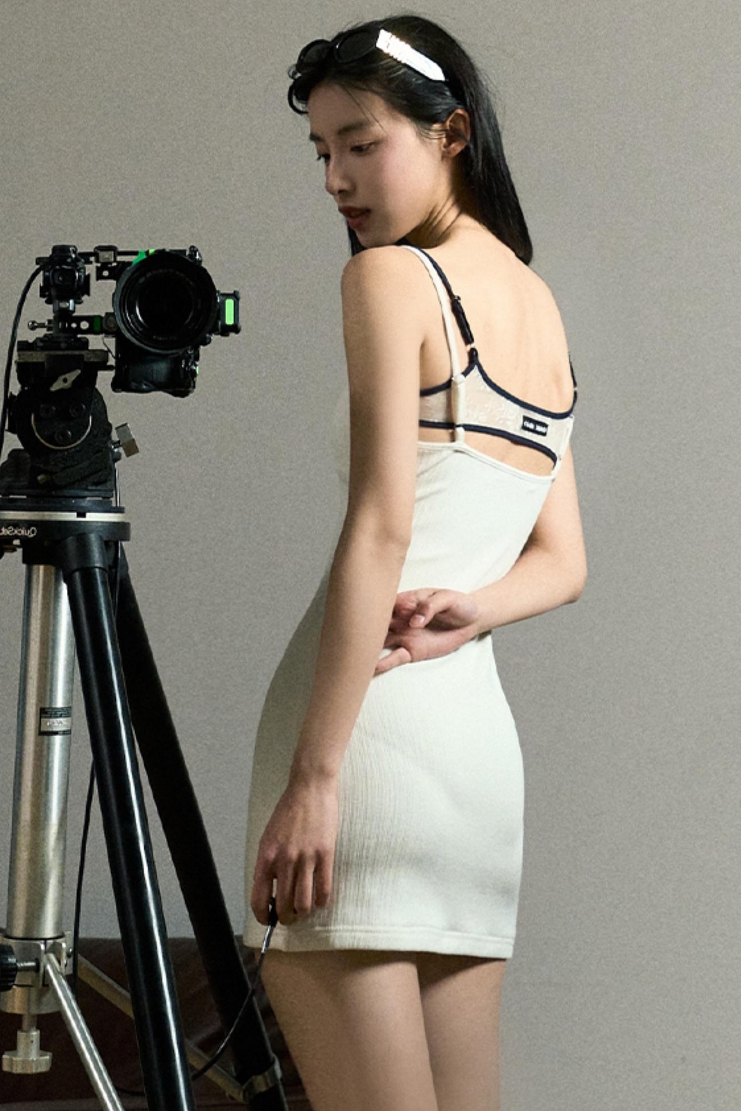 White Lace Dress Set-Up