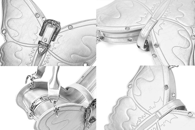 Three-Dimensional Punk Butterfly Shape Bag - chiclara