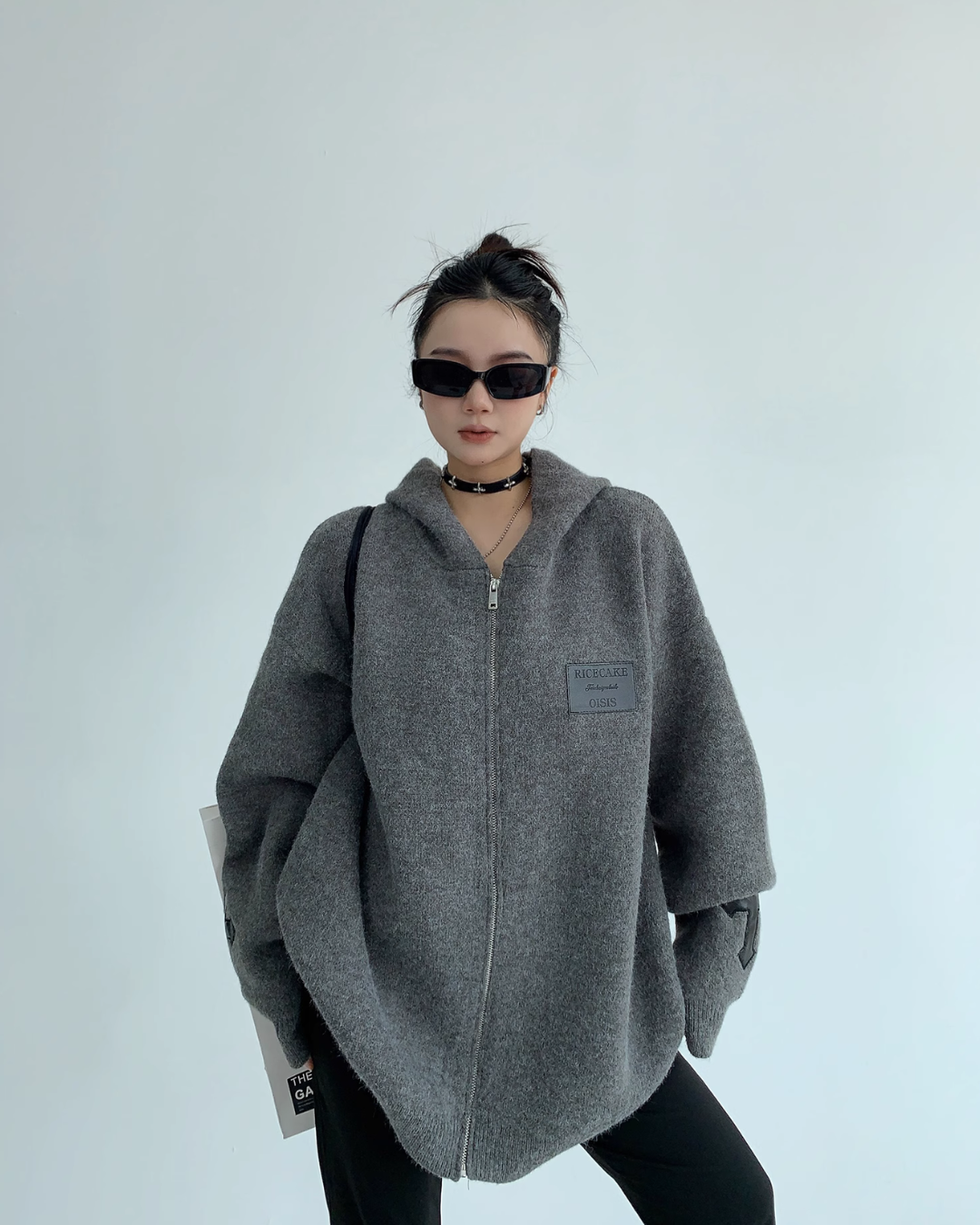 Halo Cross-Zip Hoodie