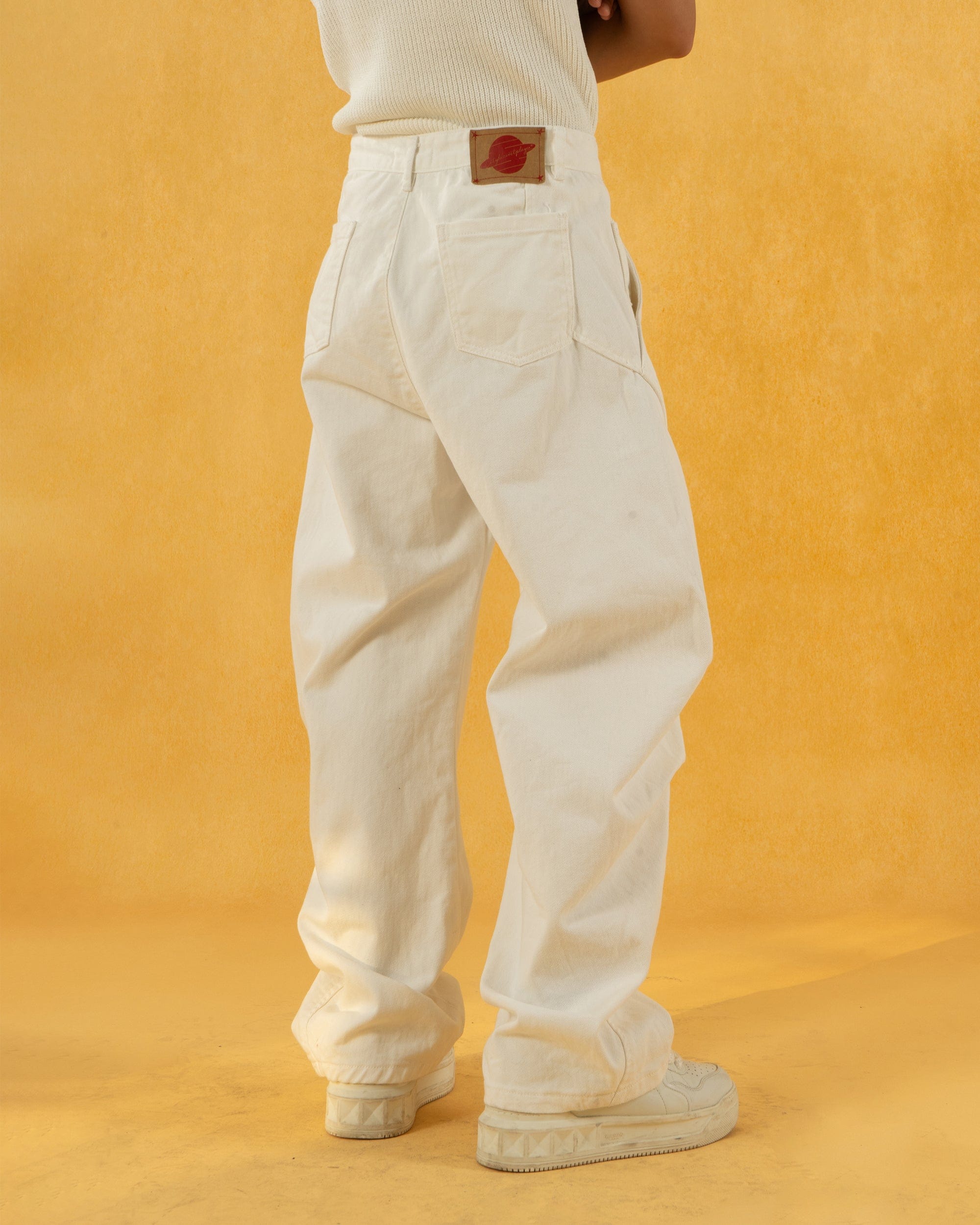 Deconstructed Pleated Button Utility Cargo Pants