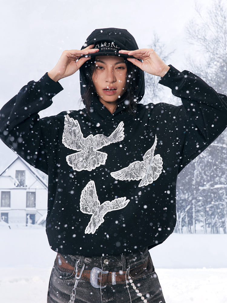The Lace Dove Statement Hoodie
