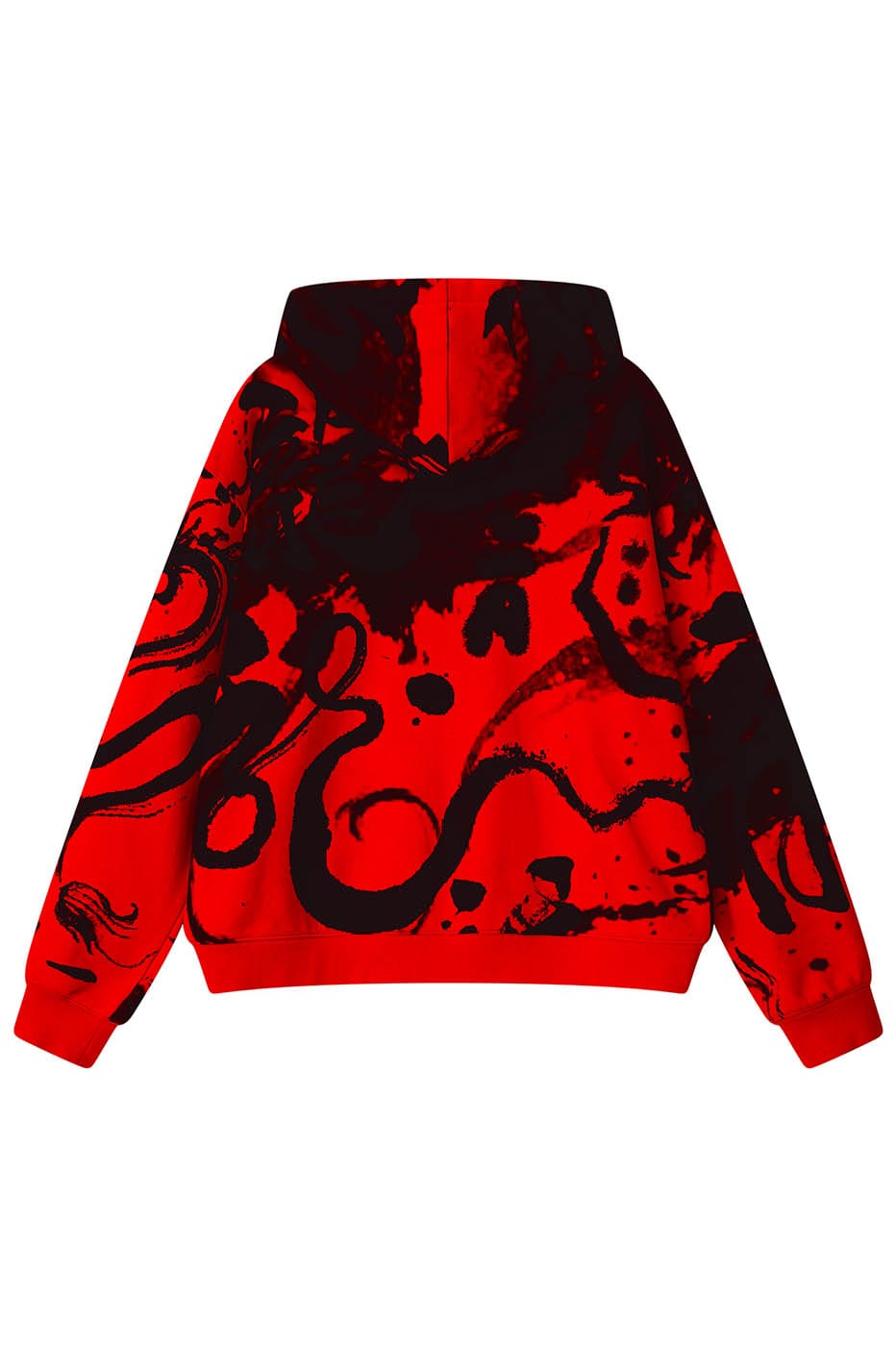 Chinesischer Kalligraphie Druckzahnhaubeer Hoodie