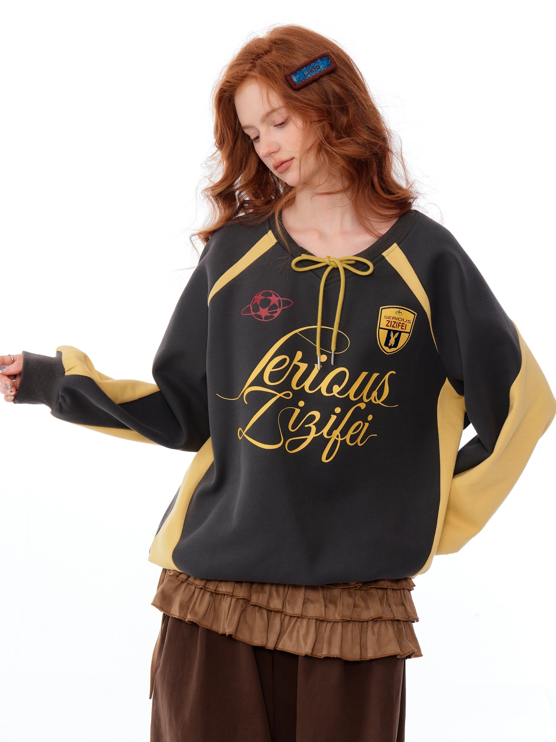 Varsity Letter Raglan SweSshirt