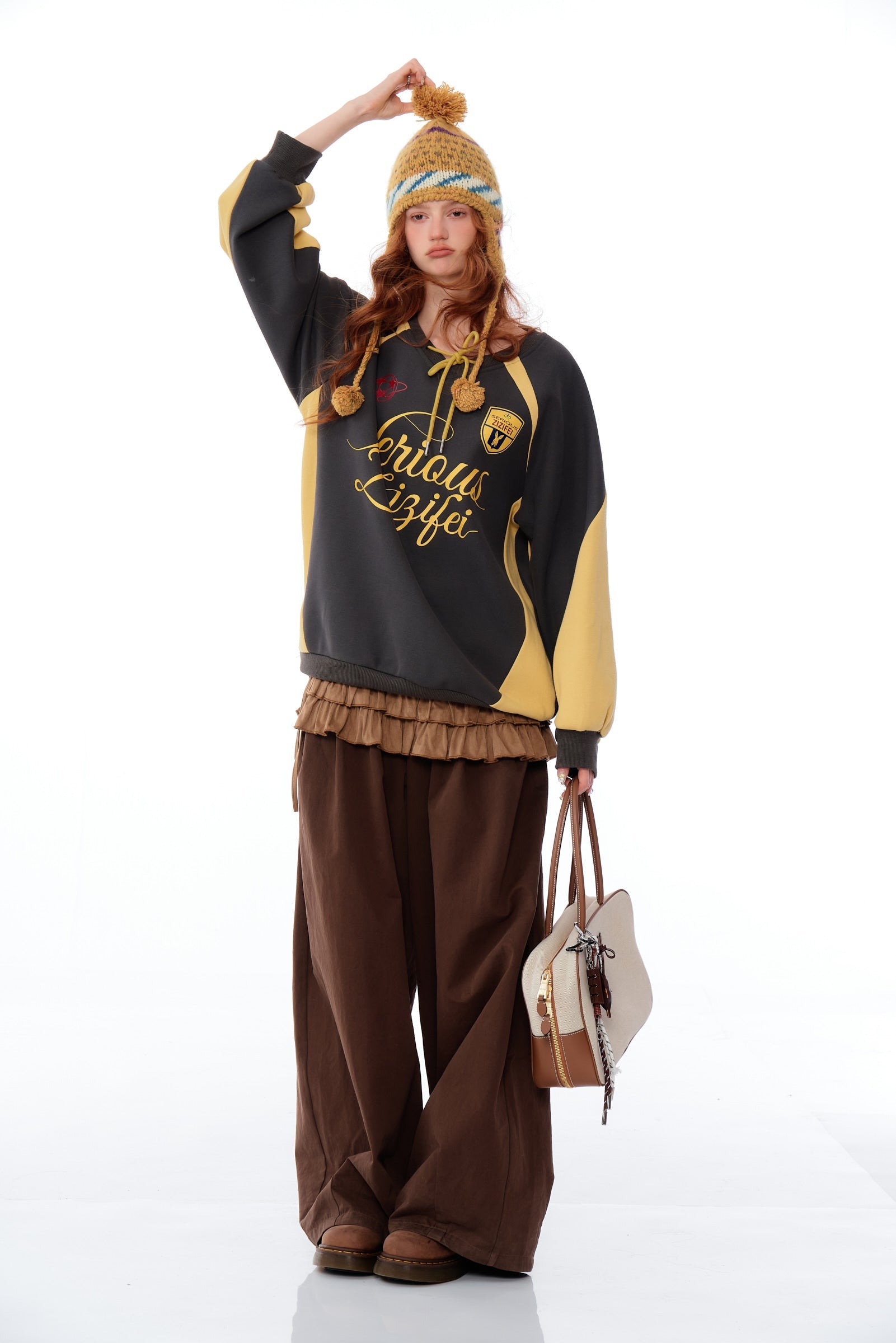 Varsity Letter Raglan SweSshirt