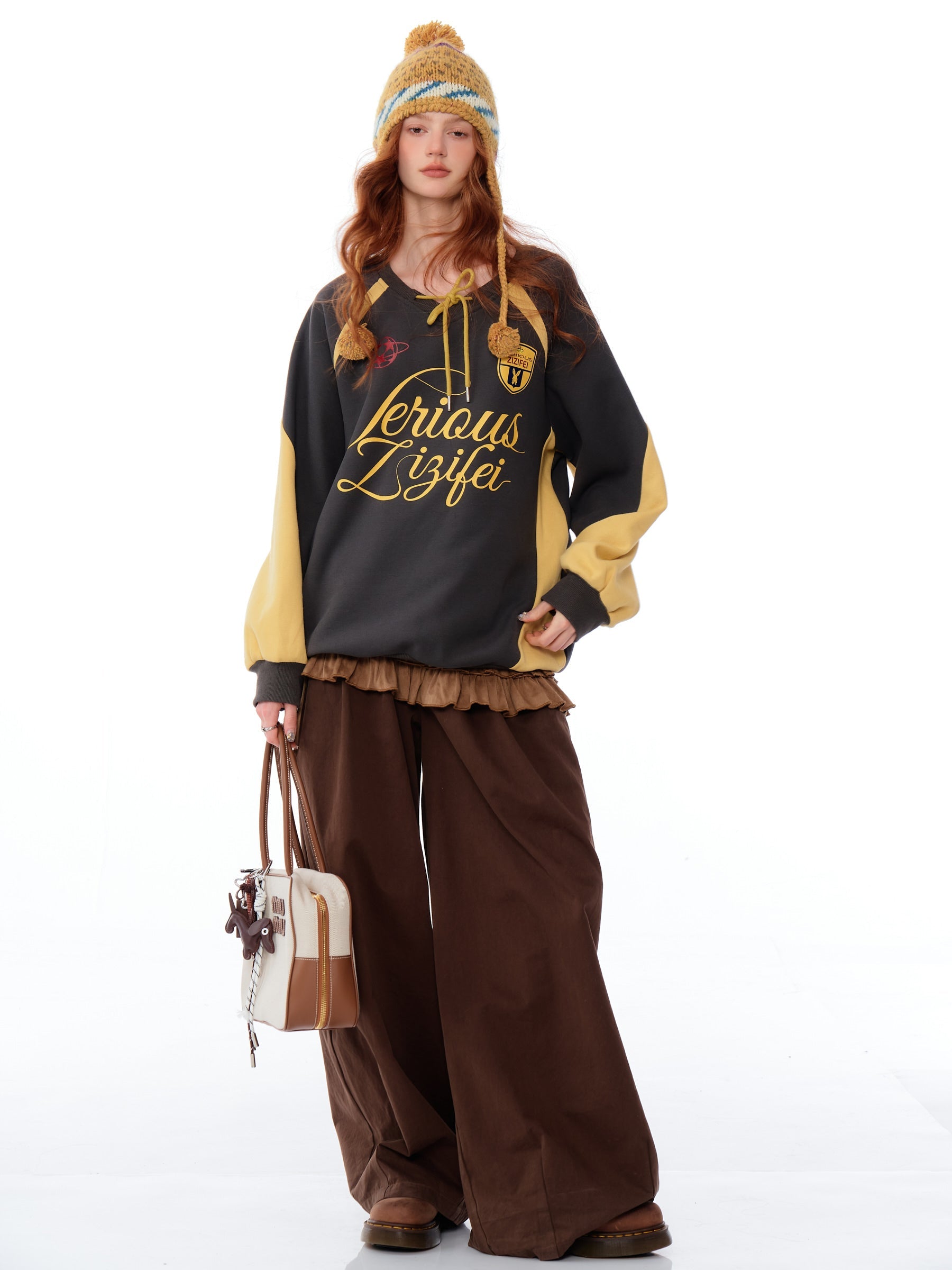Varsity Letter Raglan SweSshirt