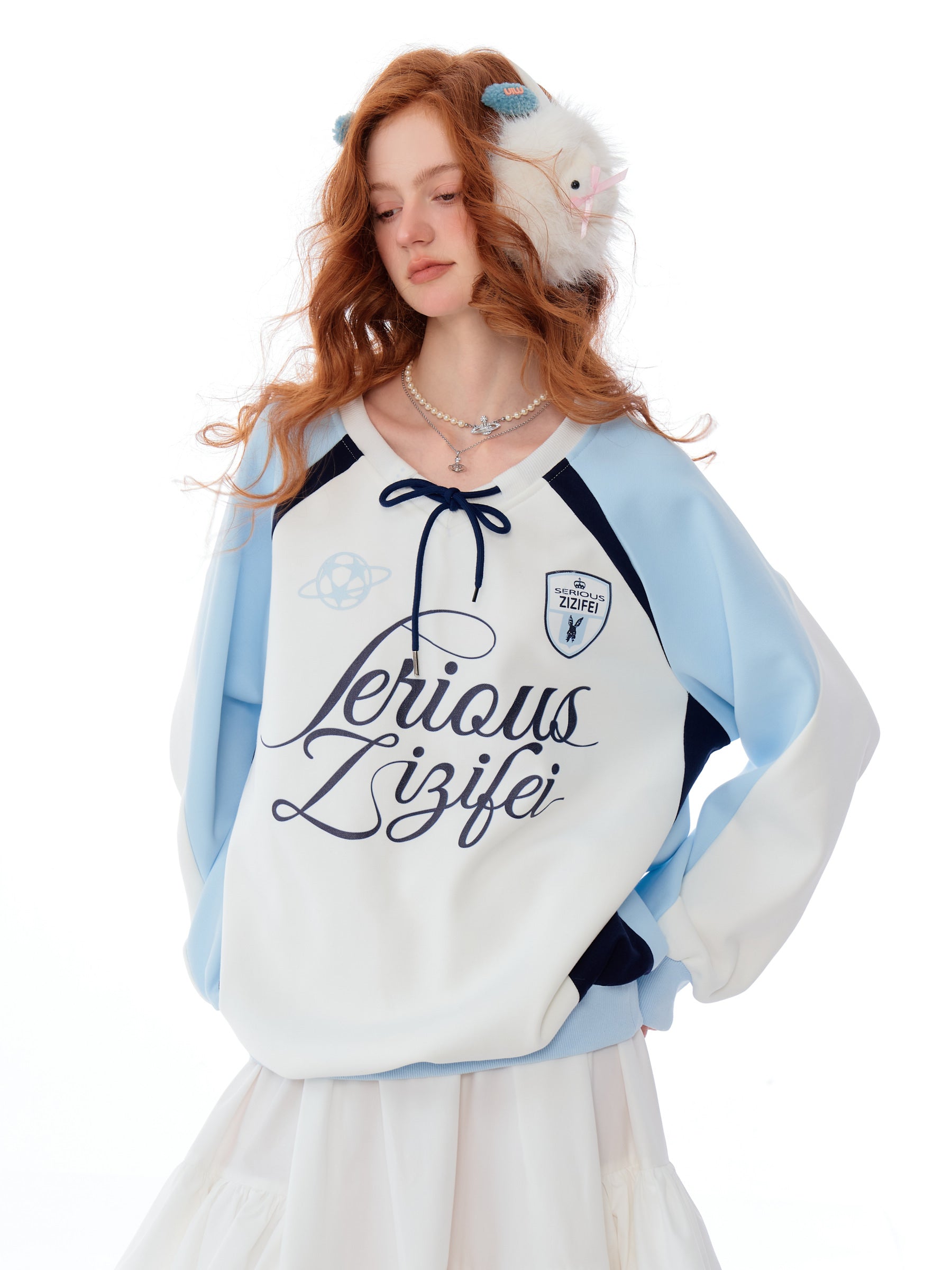 Varsity Letter Raglan SweSshirt