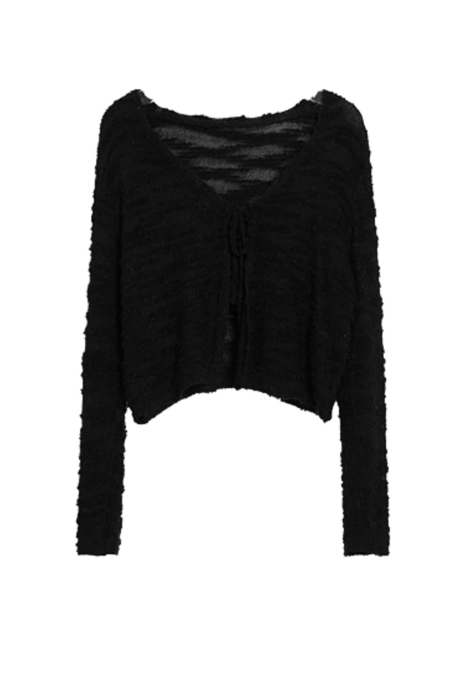 Gemütliches Kaufte -Strickjacken -Set - Textured Strick -Pullover Duo