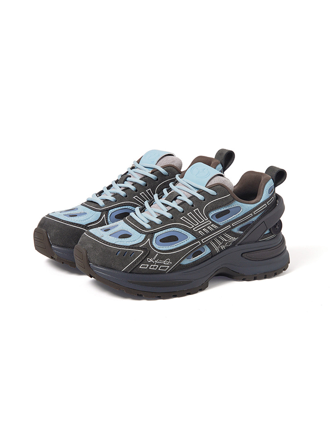 Color Block Chunky Running Sneakers