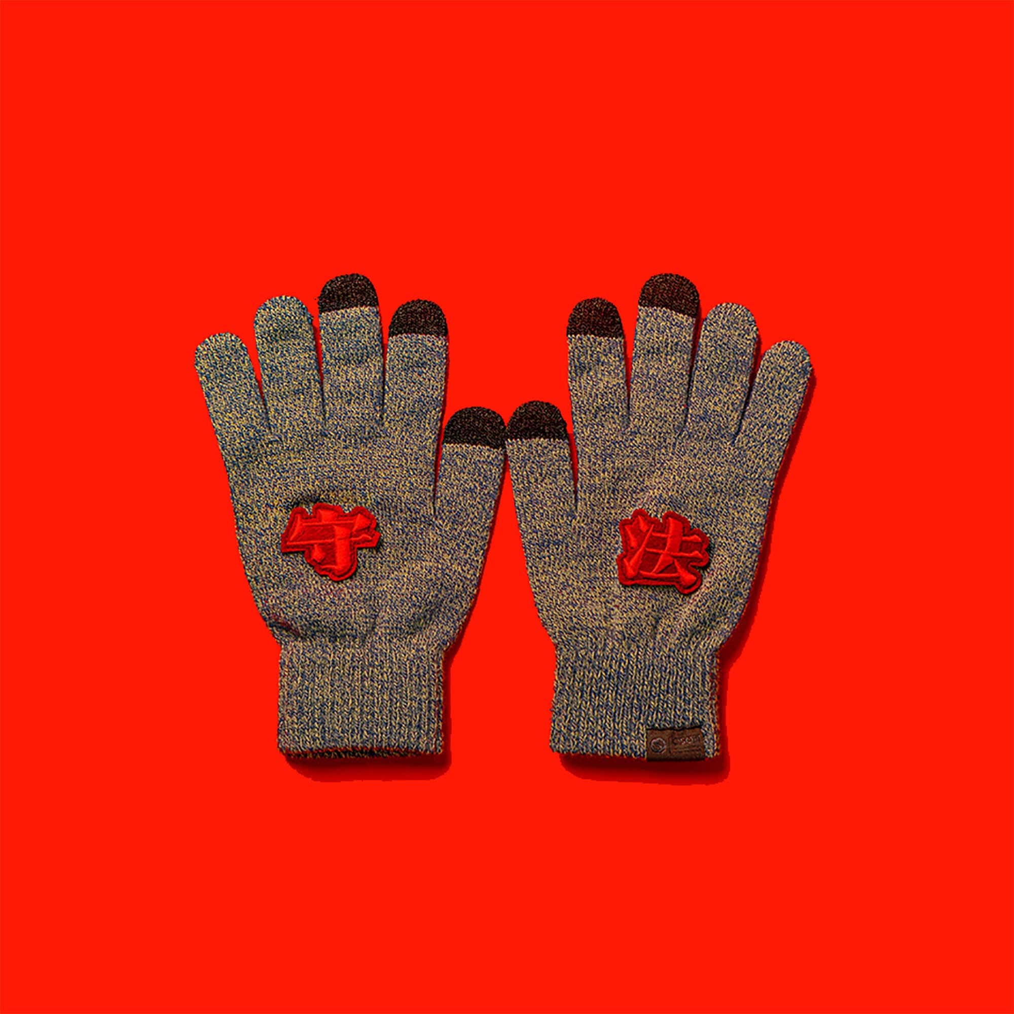 Gants en tricot de puissance
