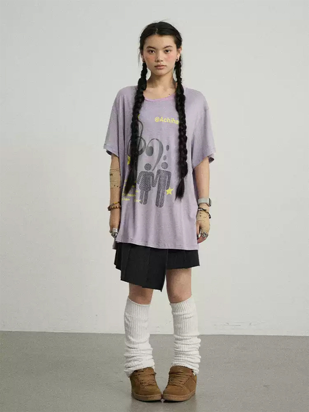 Music Note Star Graphic Tee