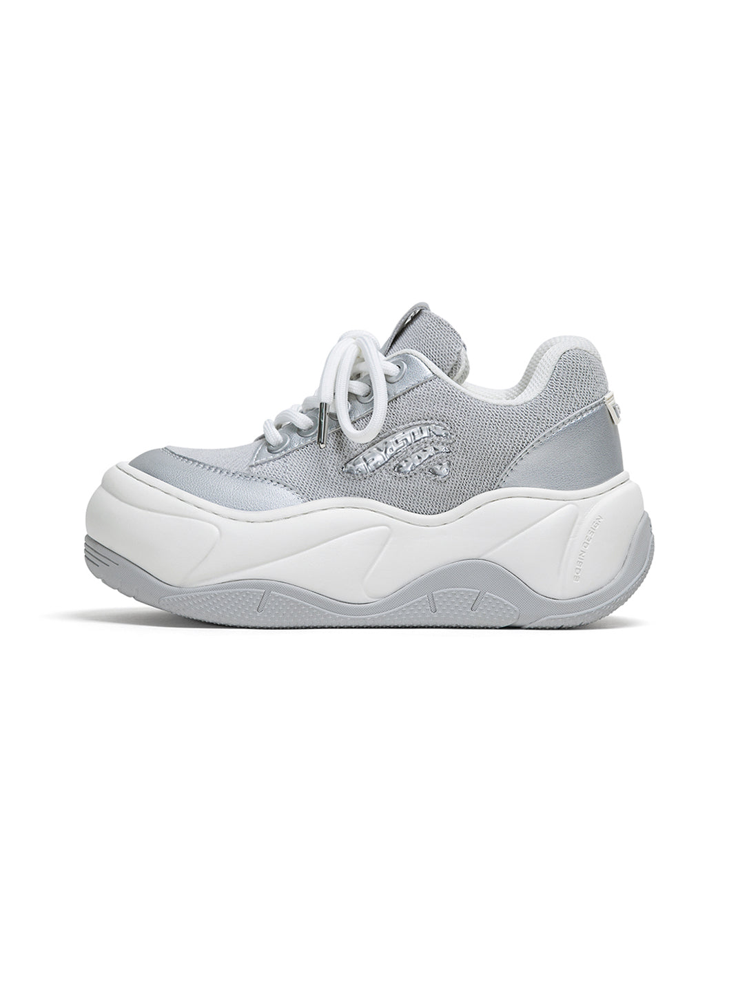 Black WiFi 2.0 Wave Canvas Platform Sneakers