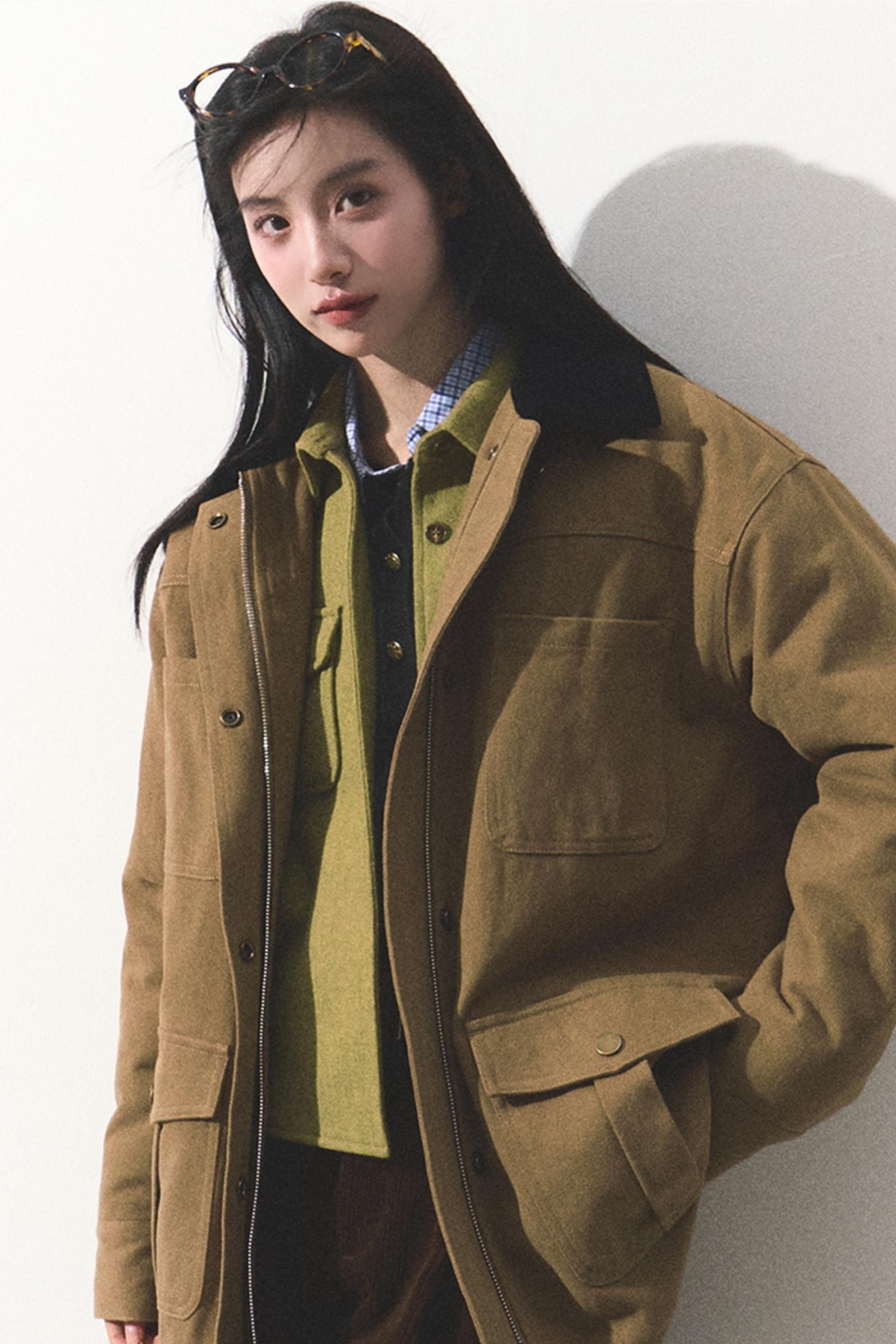 Canvas Utility Field Jacket