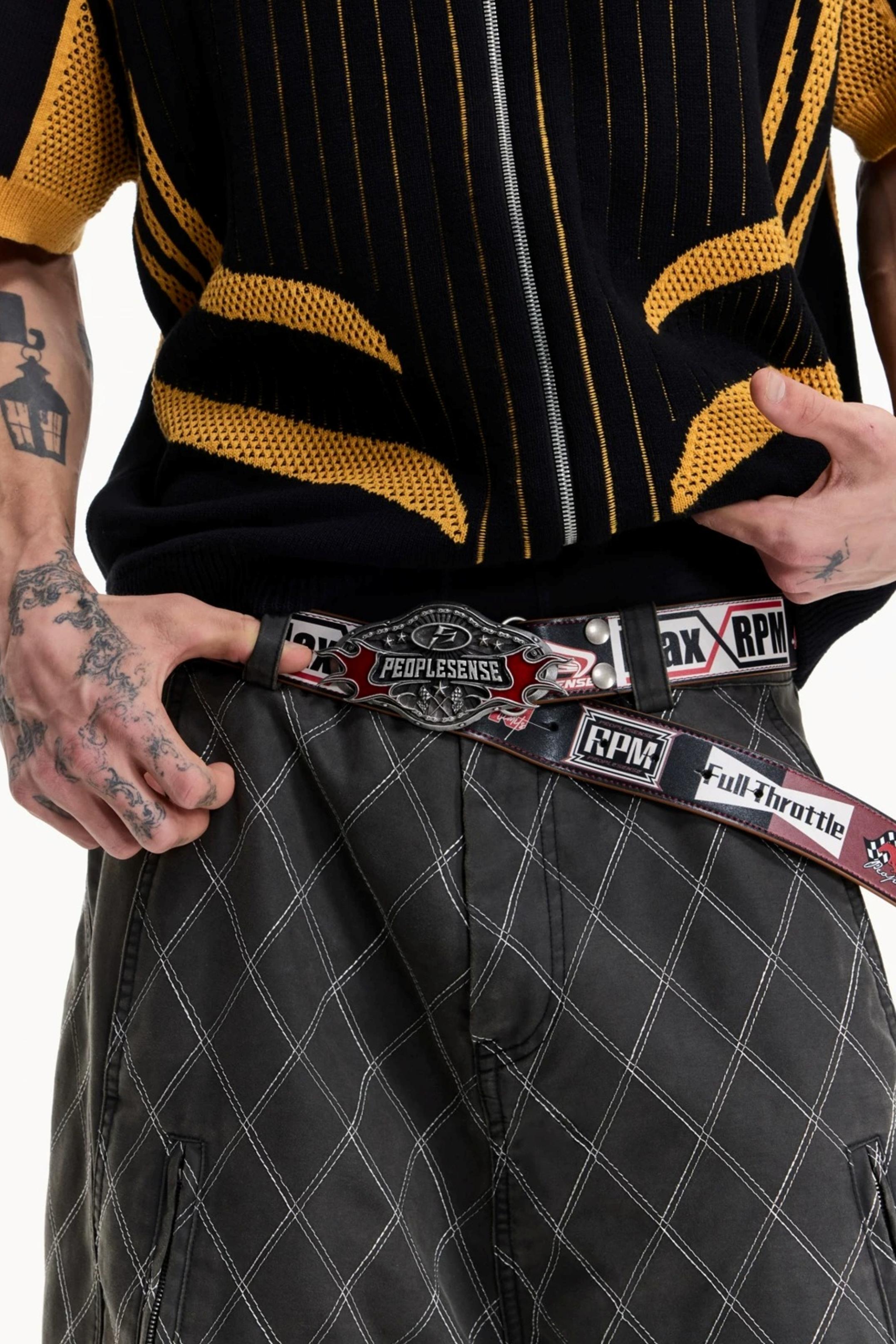 Men's Vintage Genuine Leather Belt