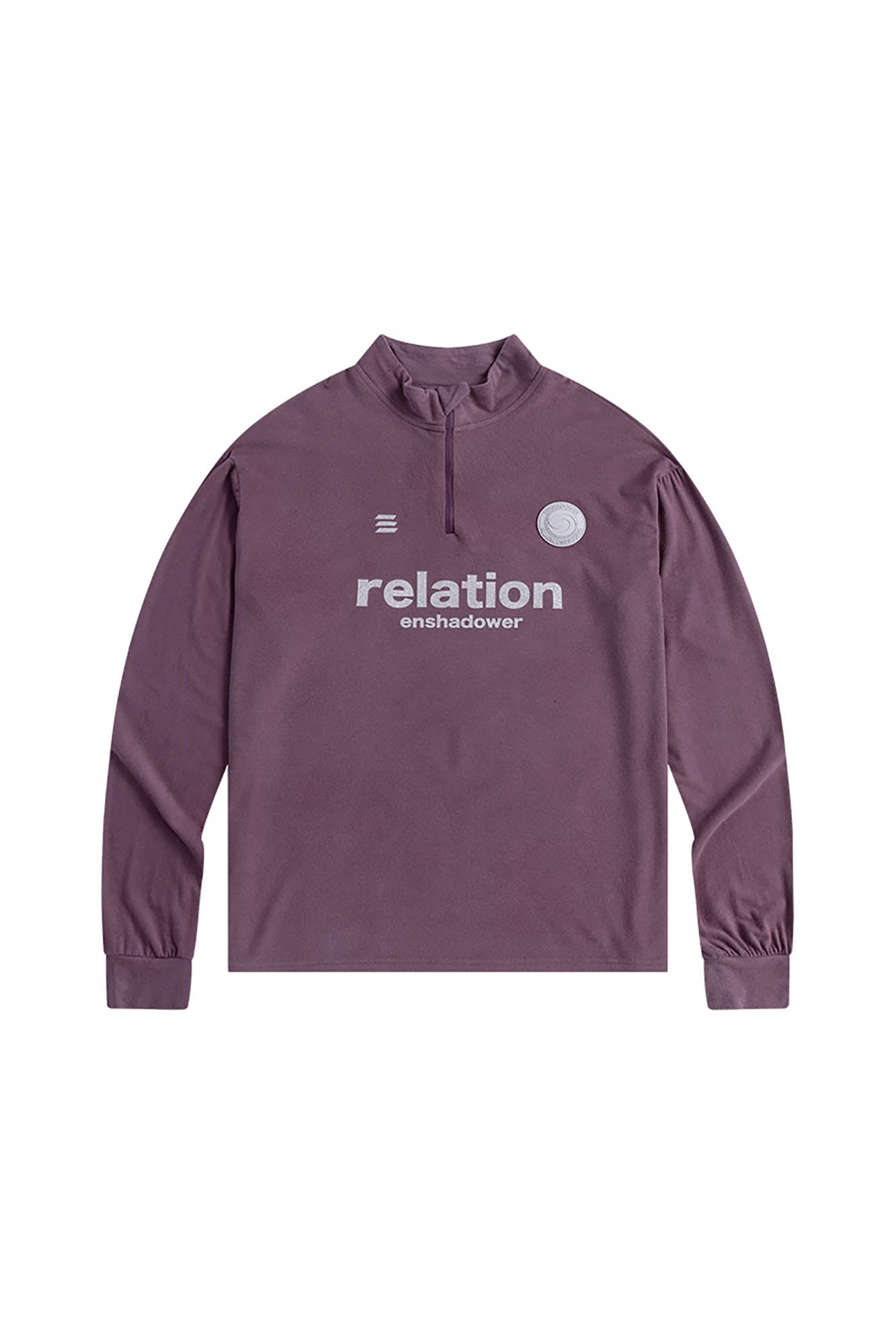 Sweat-shirt de relation quart de zip