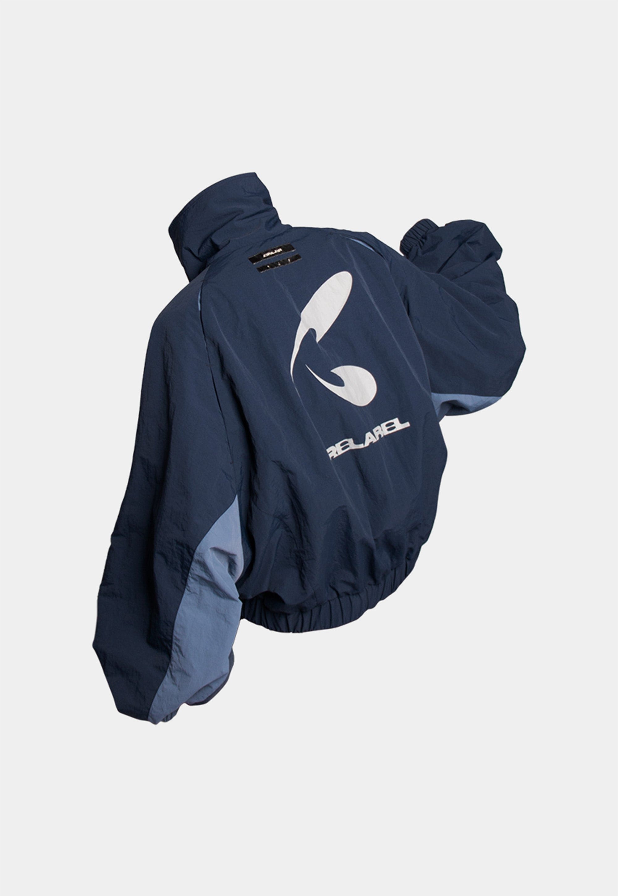 Marine -Track -Bomberjacke