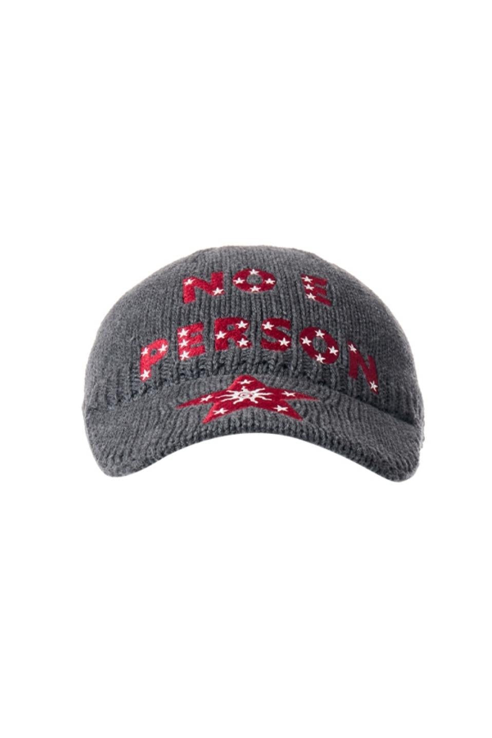 Men's Vintage Star Embroidered Wool Hat