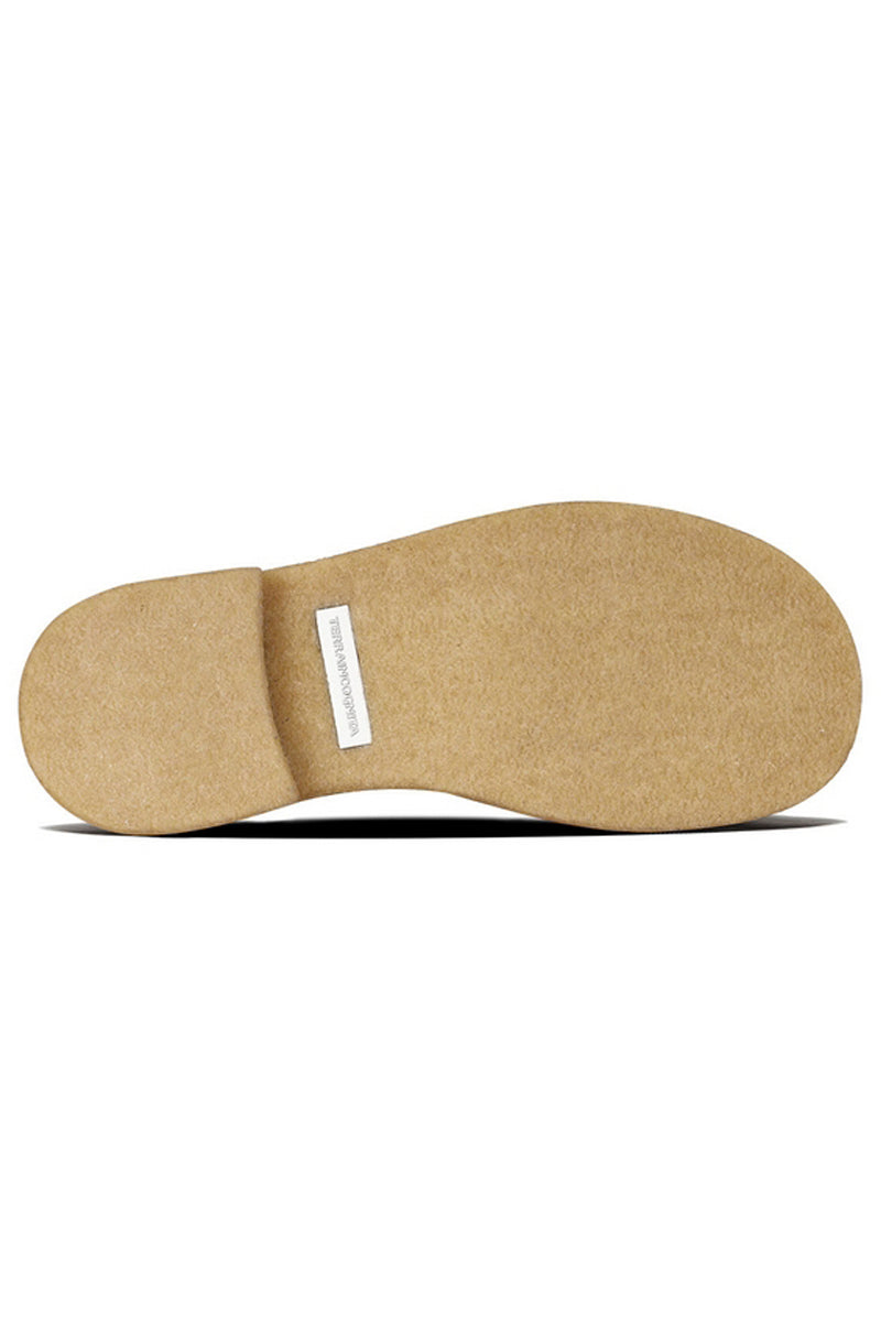 Suede Crepe Sole Derby Shoes