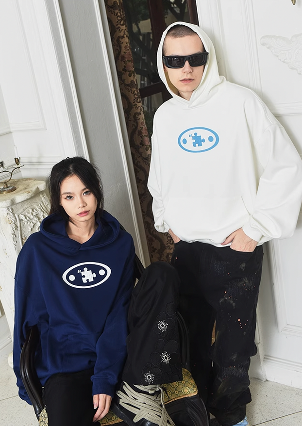 Bold Cyclone Foam Big Logo Hoodie - chiclara