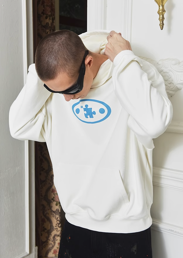 Bold Cyclone Foam Big Logo Hoodie - chiclara