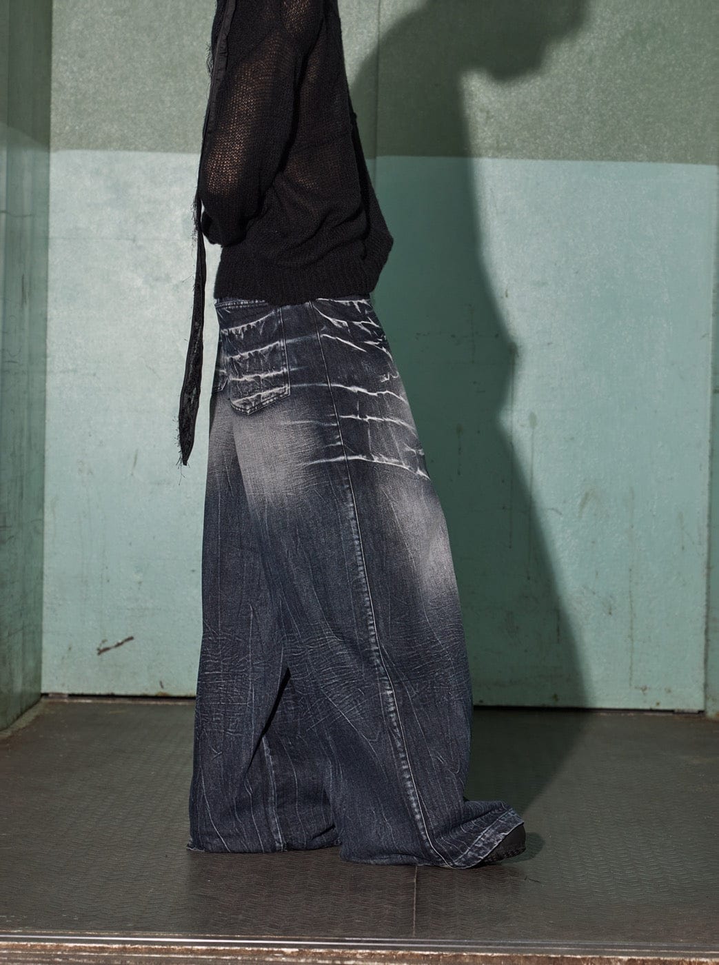 Jeans ancho