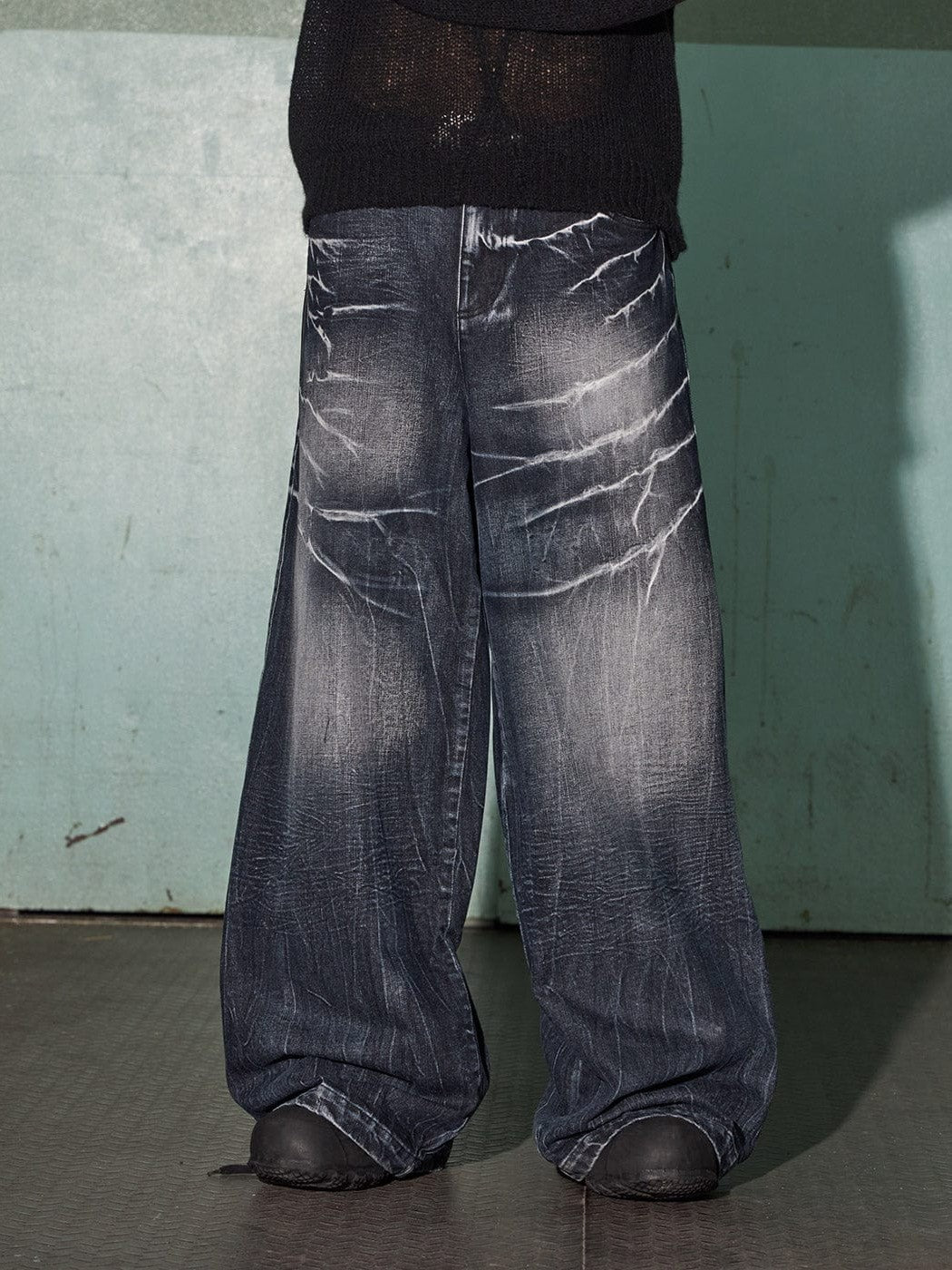 Jeans ancho