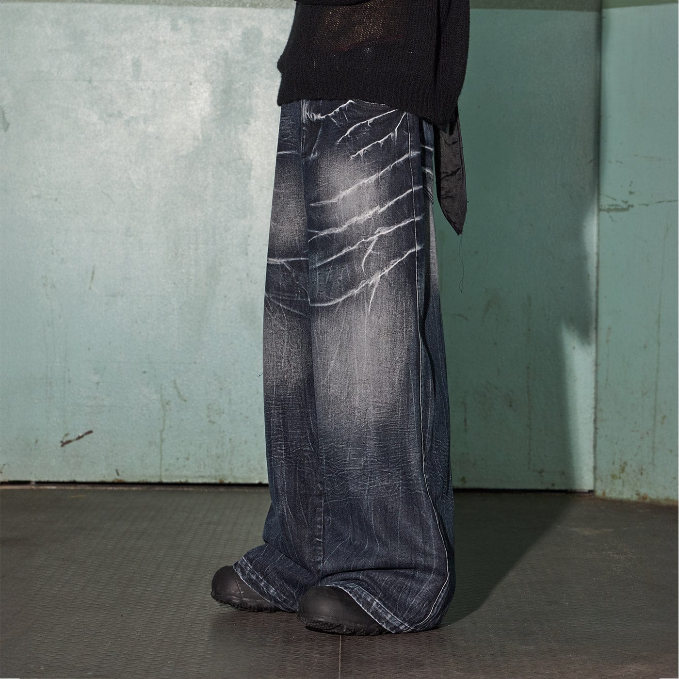 Jeans ancho