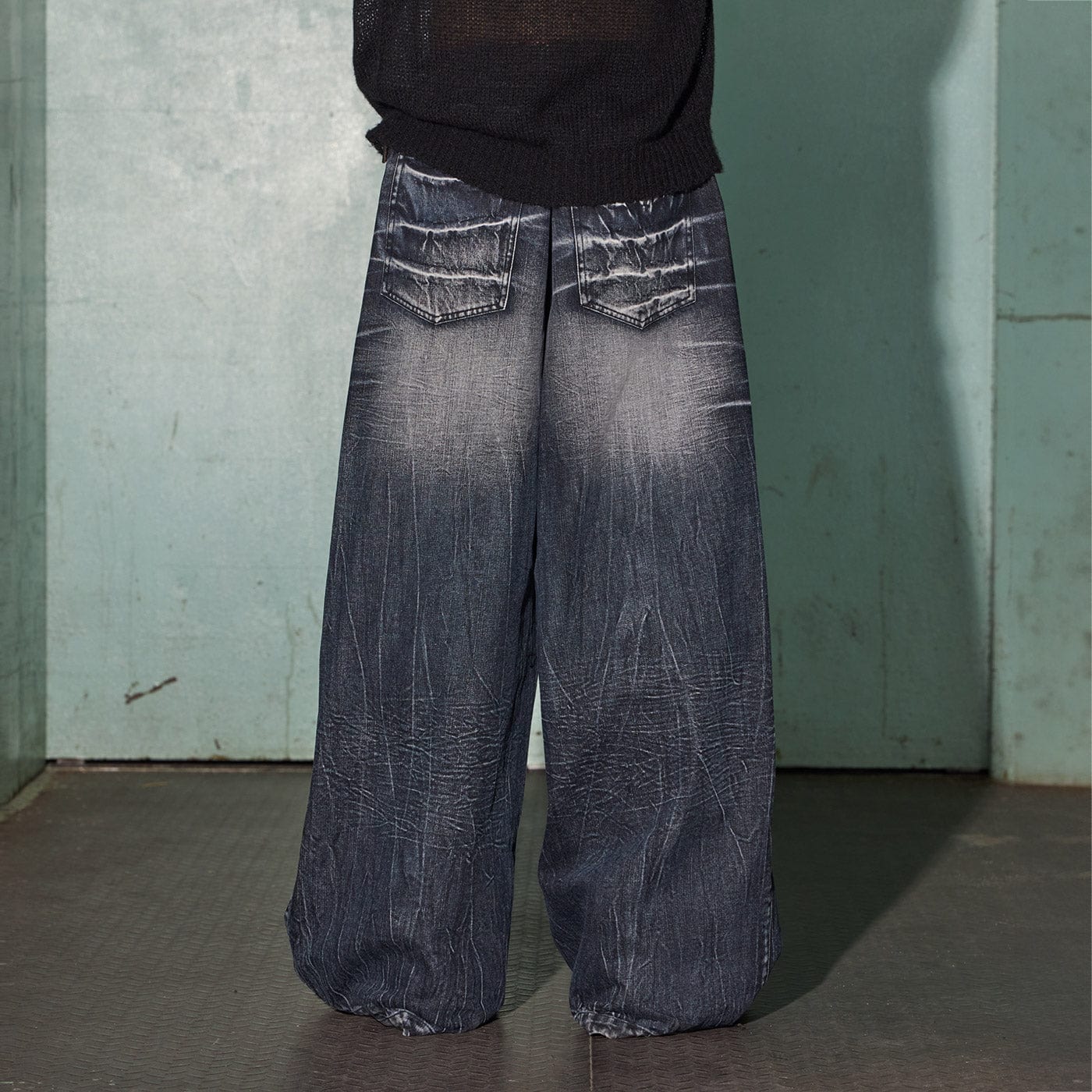 Jeans ancho