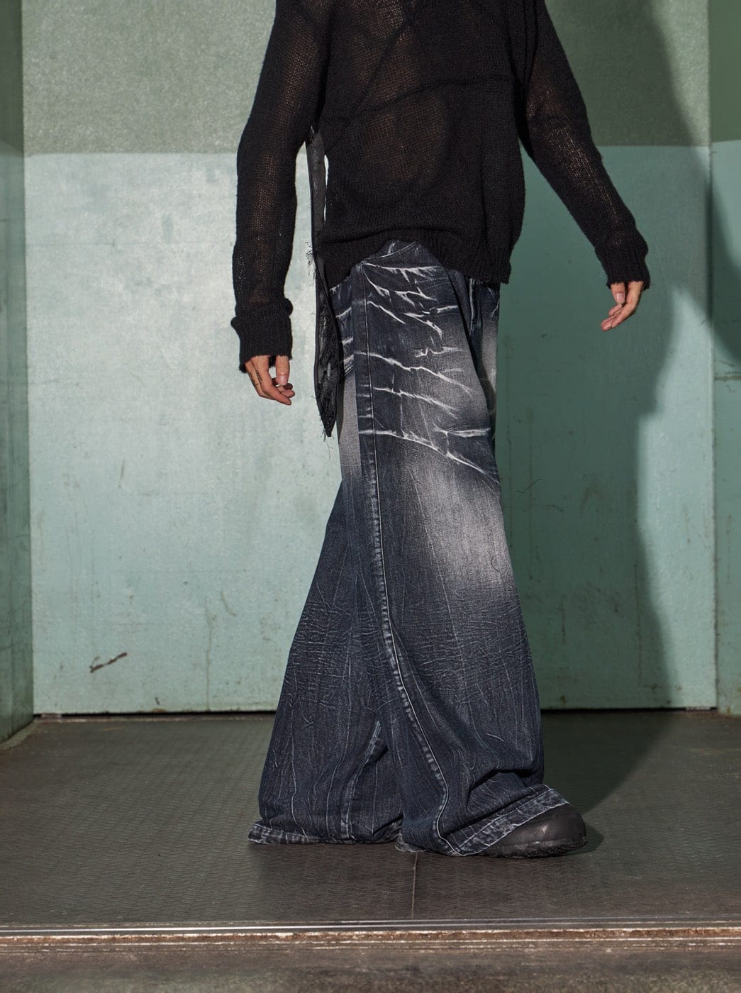 Jeans ancho