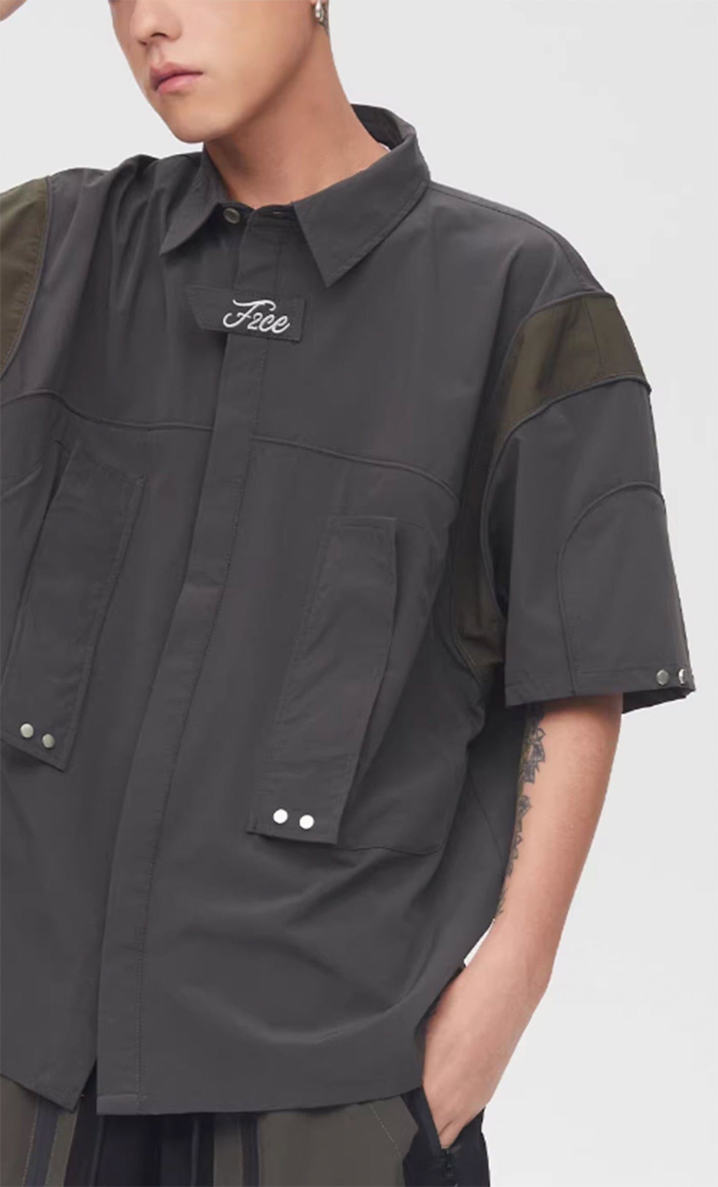 Camisa de trabajo utilitario