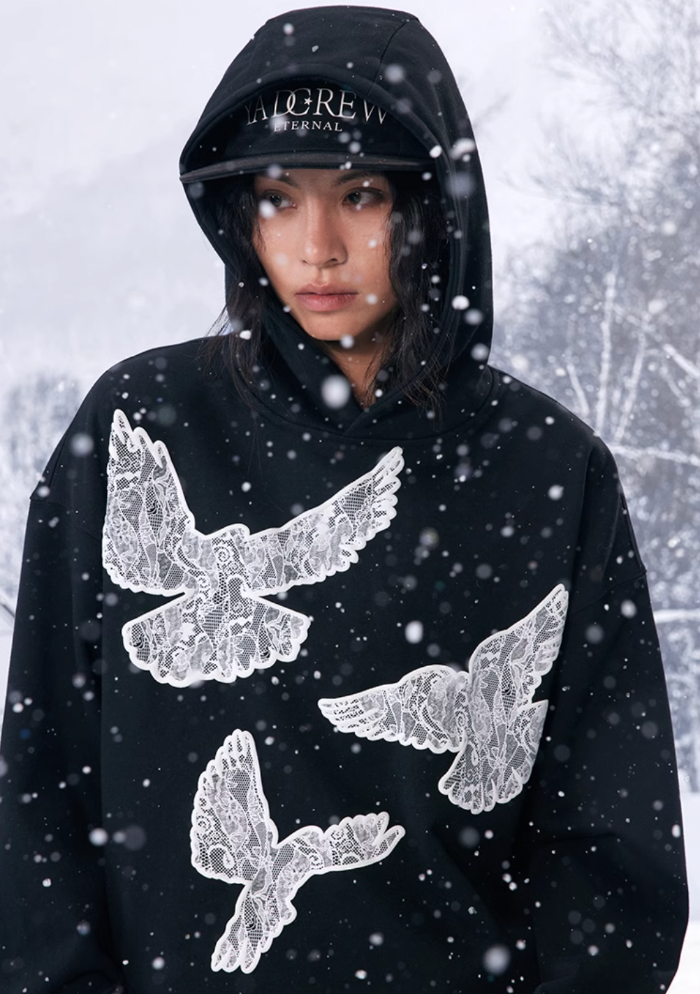 The Lace Dove Statement Hoodie