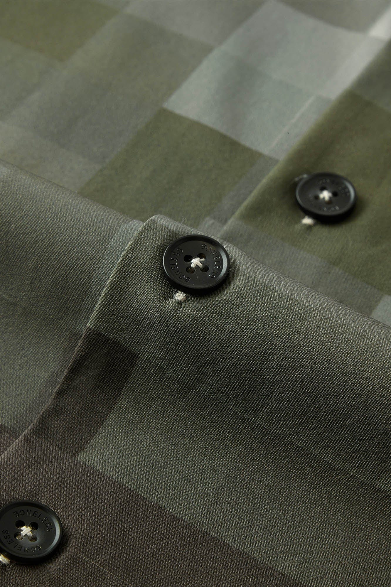 Chemise de camp à imprimé pixel