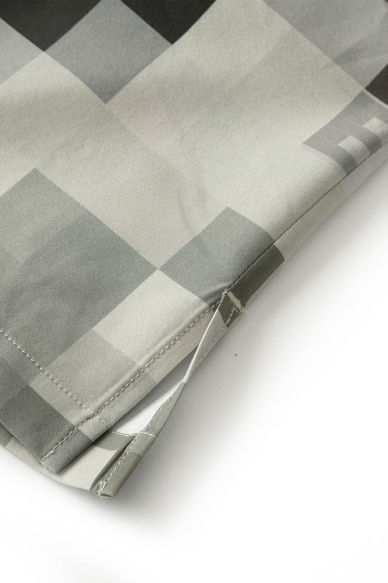 Chemise de camp à imprimé pixel