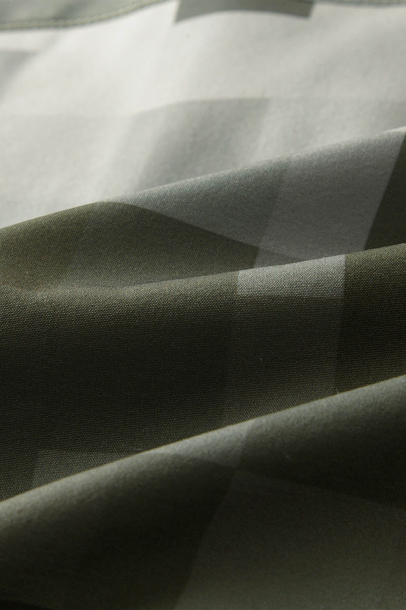 Chemise de camp à imprimé pixel