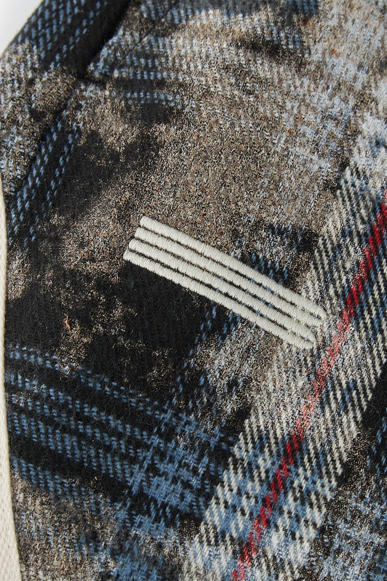 Plaid Draw String Track Shorts