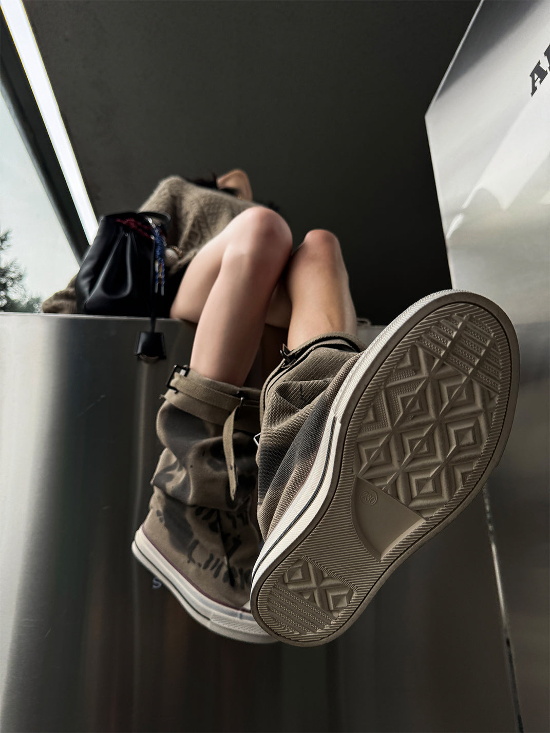 Desert Chunk Platform Tall Boots