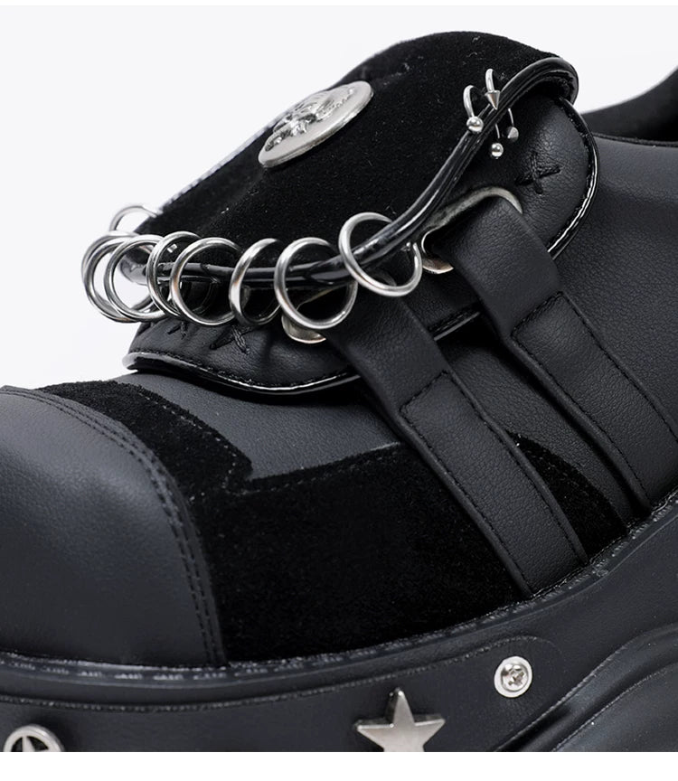 Ring-Strap Chunky Platform Shoes product view 7