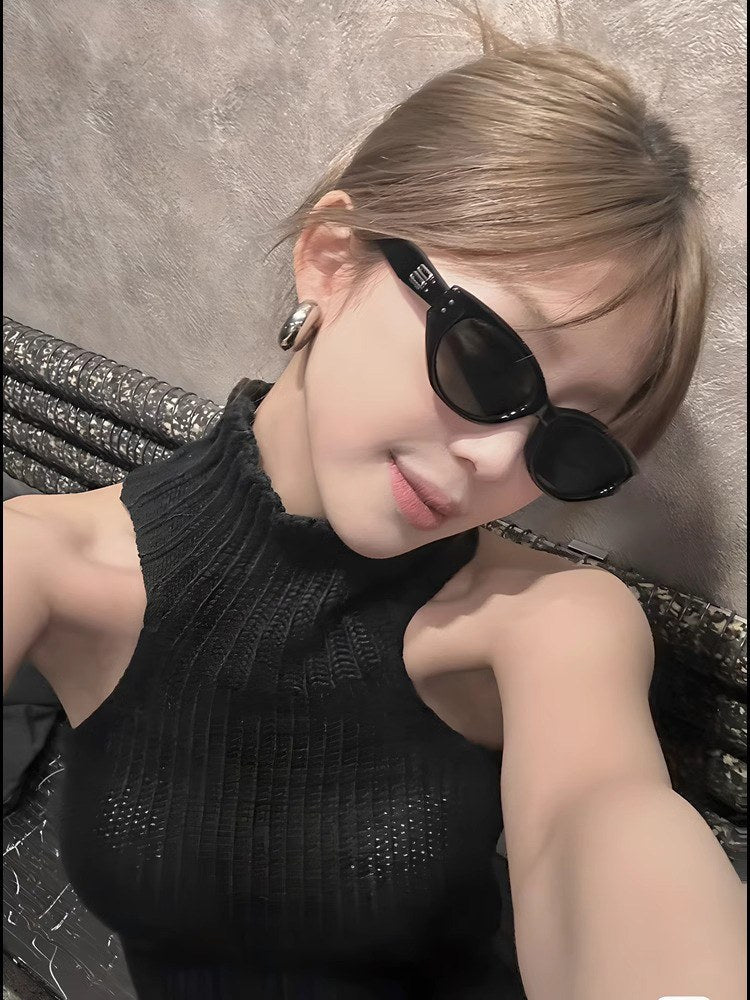Slim Cat-Eye UV Sunglasses