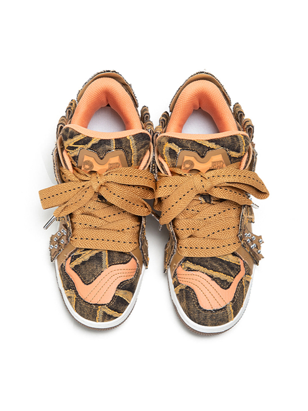 "mcflurry Series" Rivets Chunky Skate Sneakers