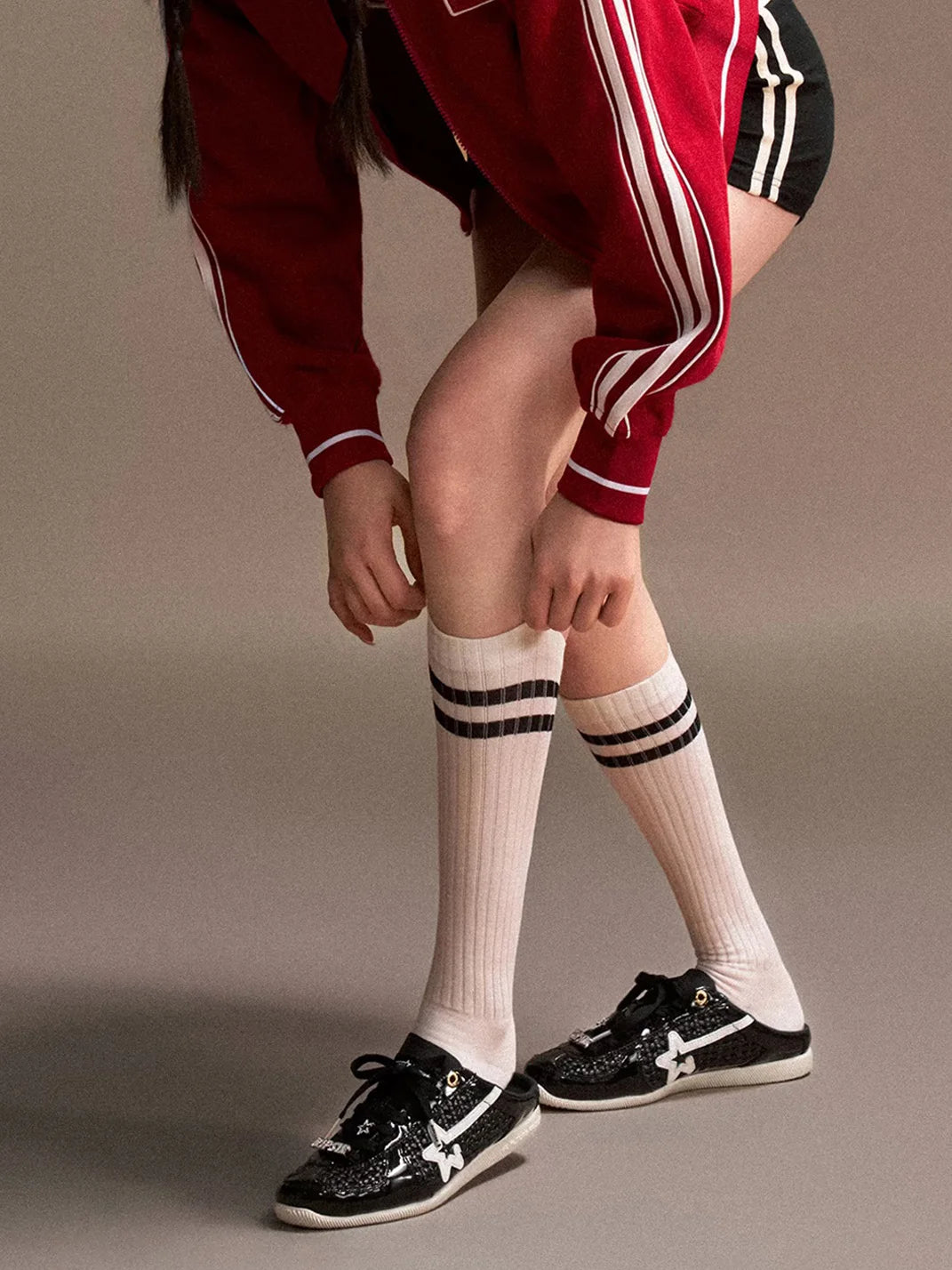 Star-Charm Lace-Up Sneaker Mules - view 6