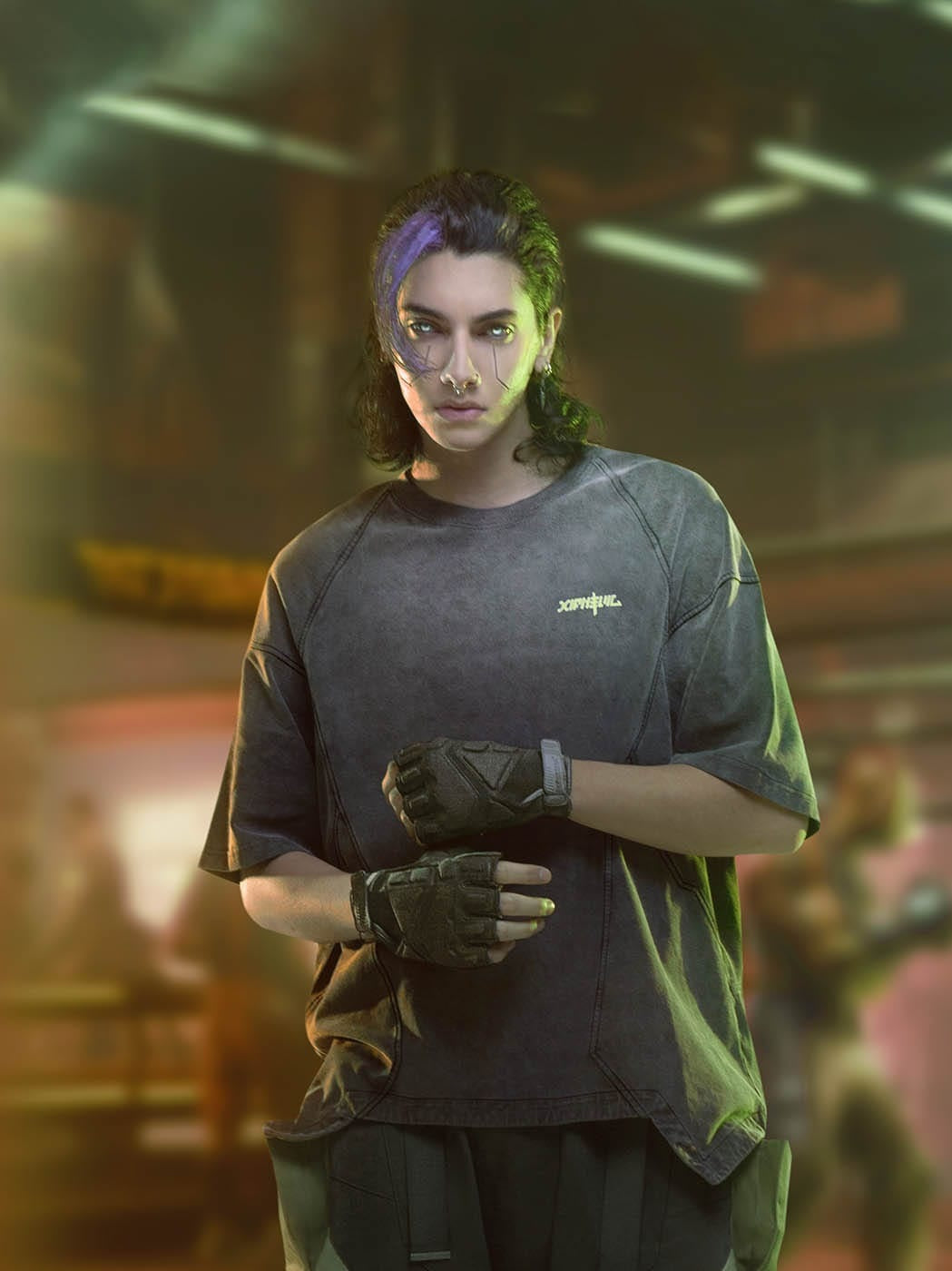Camiseta de combate urbano