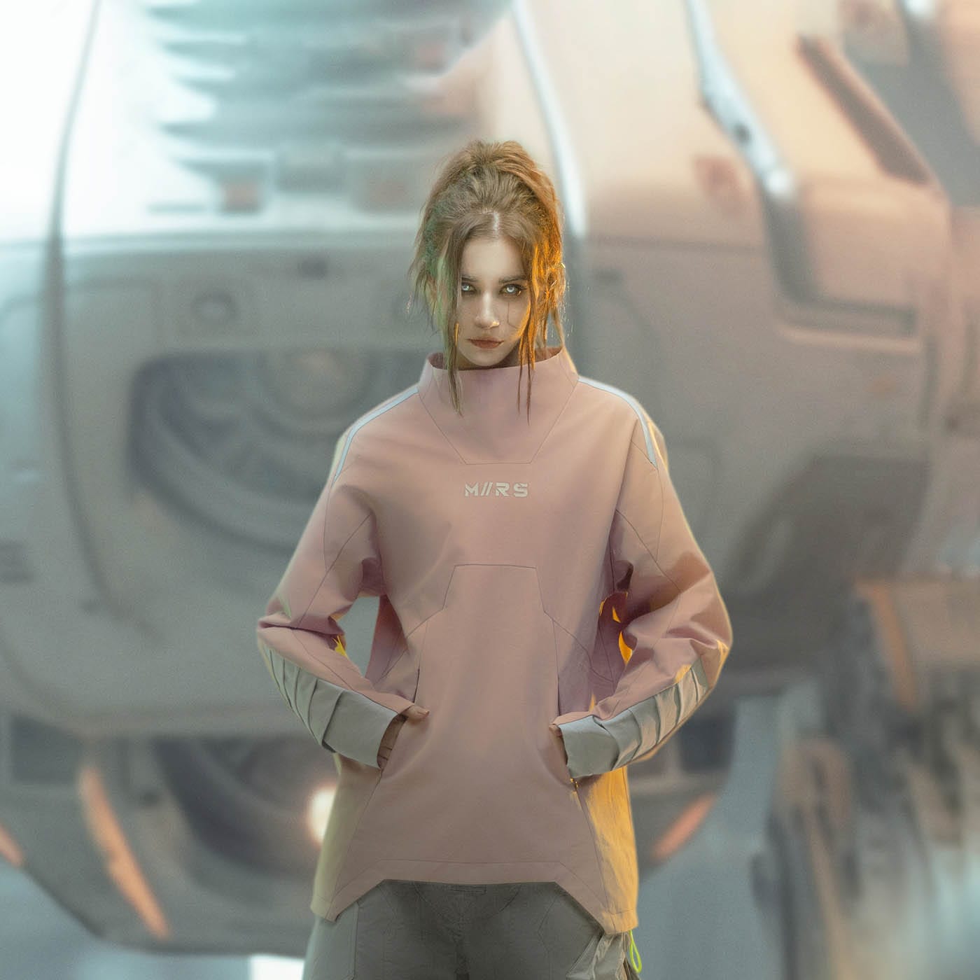 Sudadera tecnológica de traje espacial