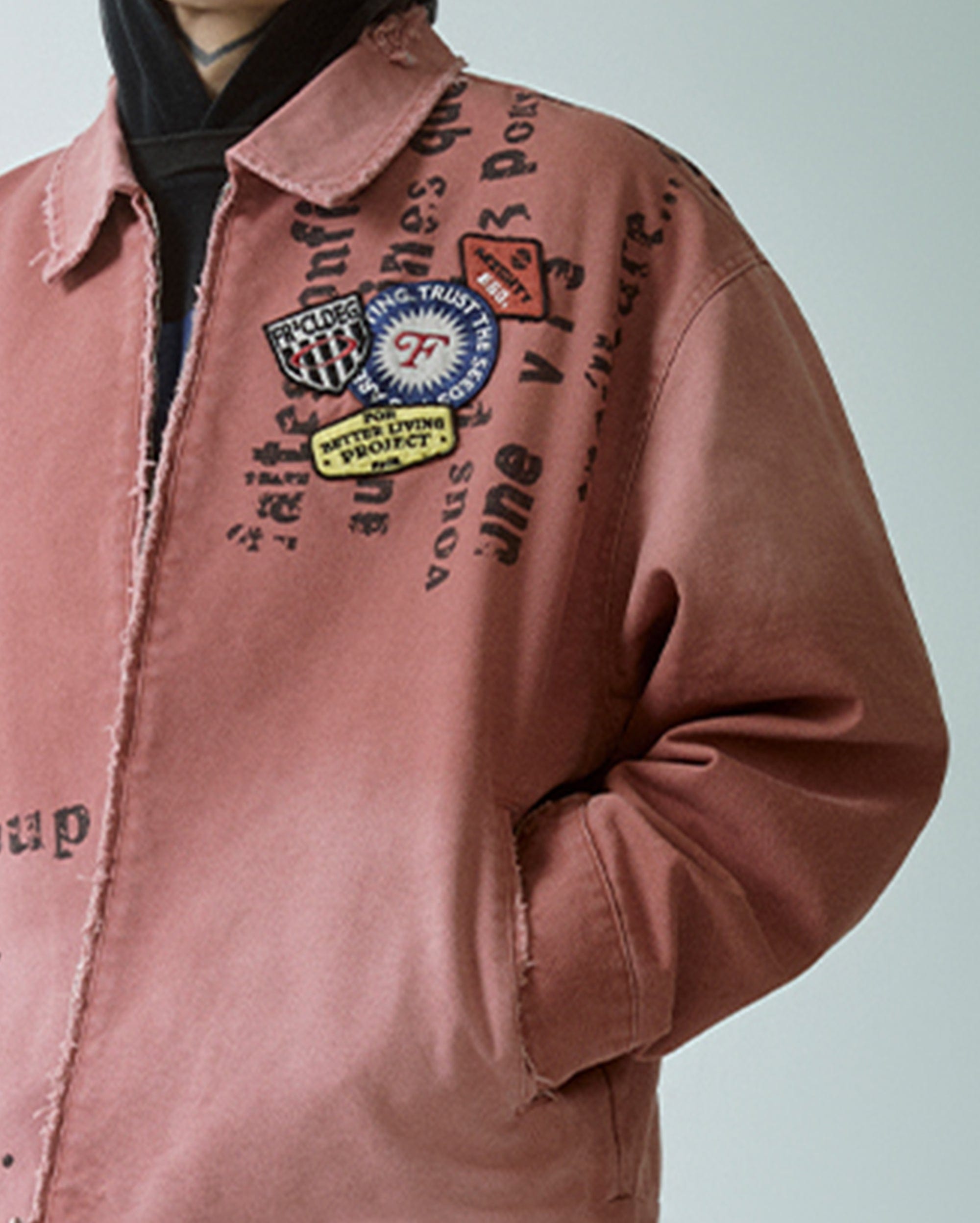 Chaqueta de mezclilla streetwear