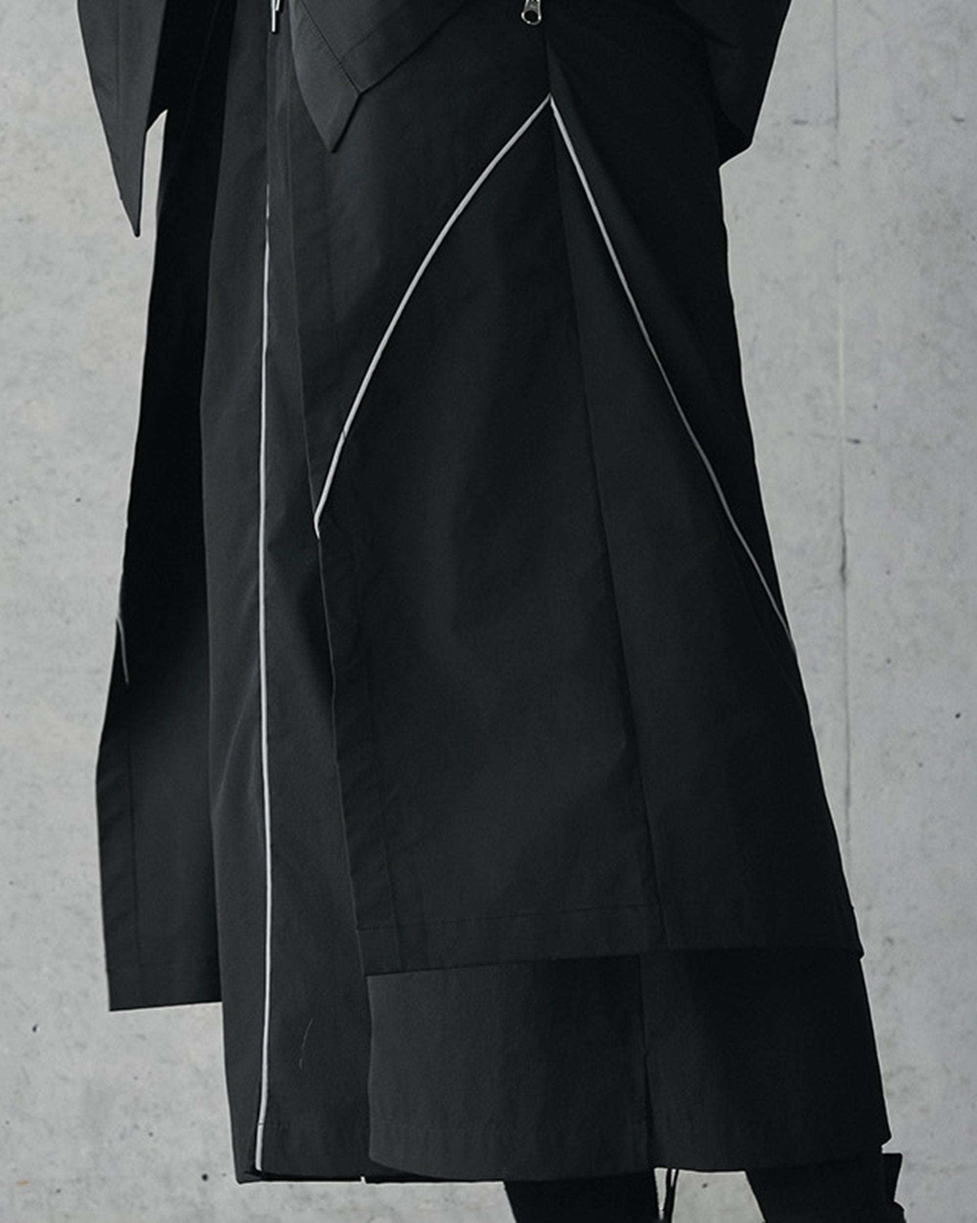 Pantalon de piste en couches larges