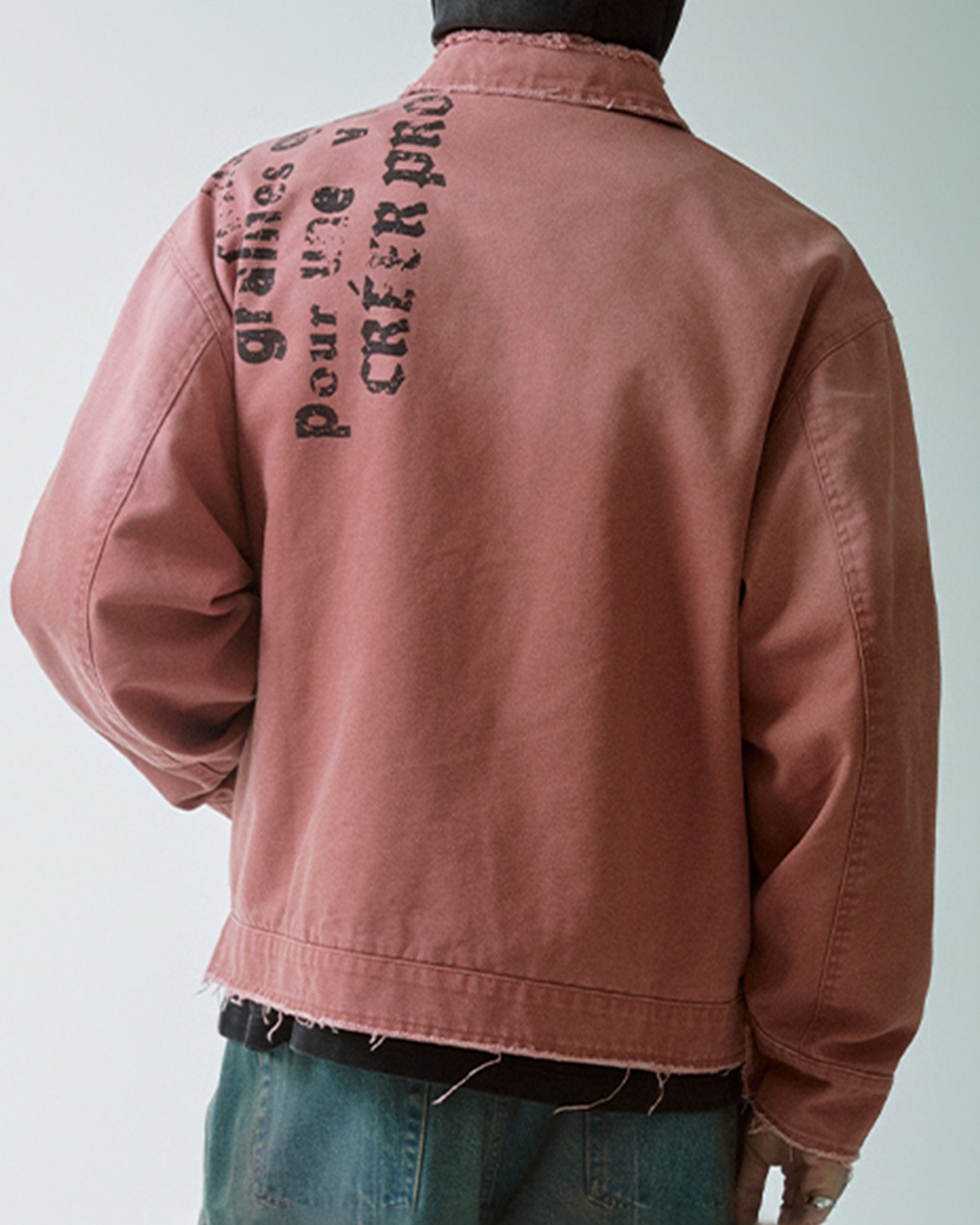 Chaqueta de mezclilla streetwear