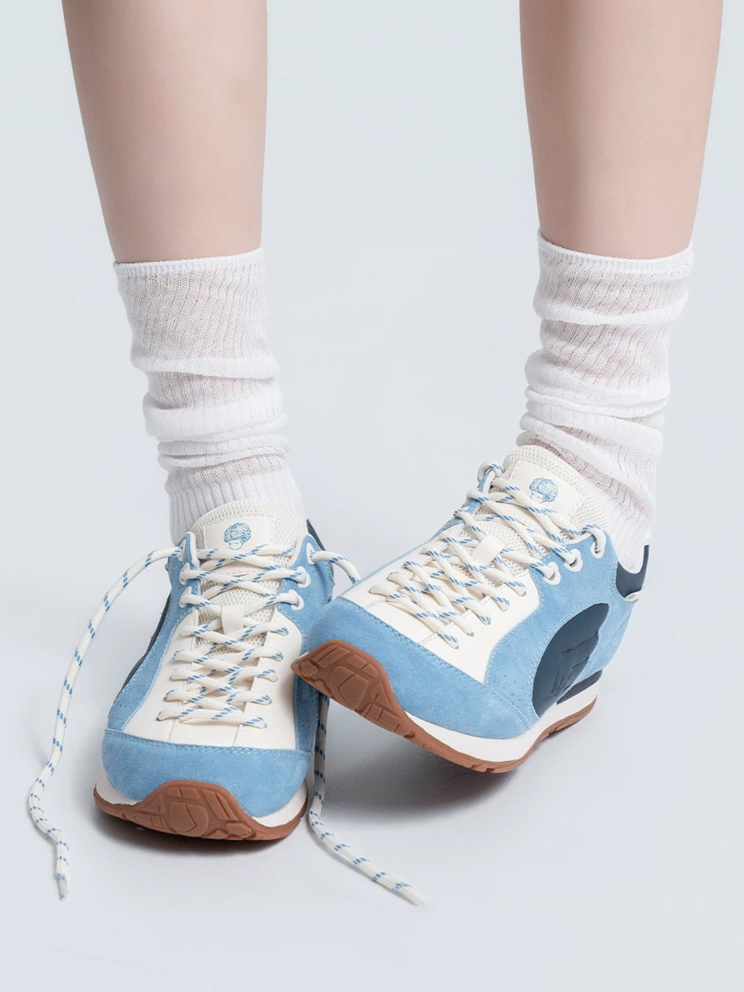 Wing-Panel Colorblock Retro Sneakers - view 25